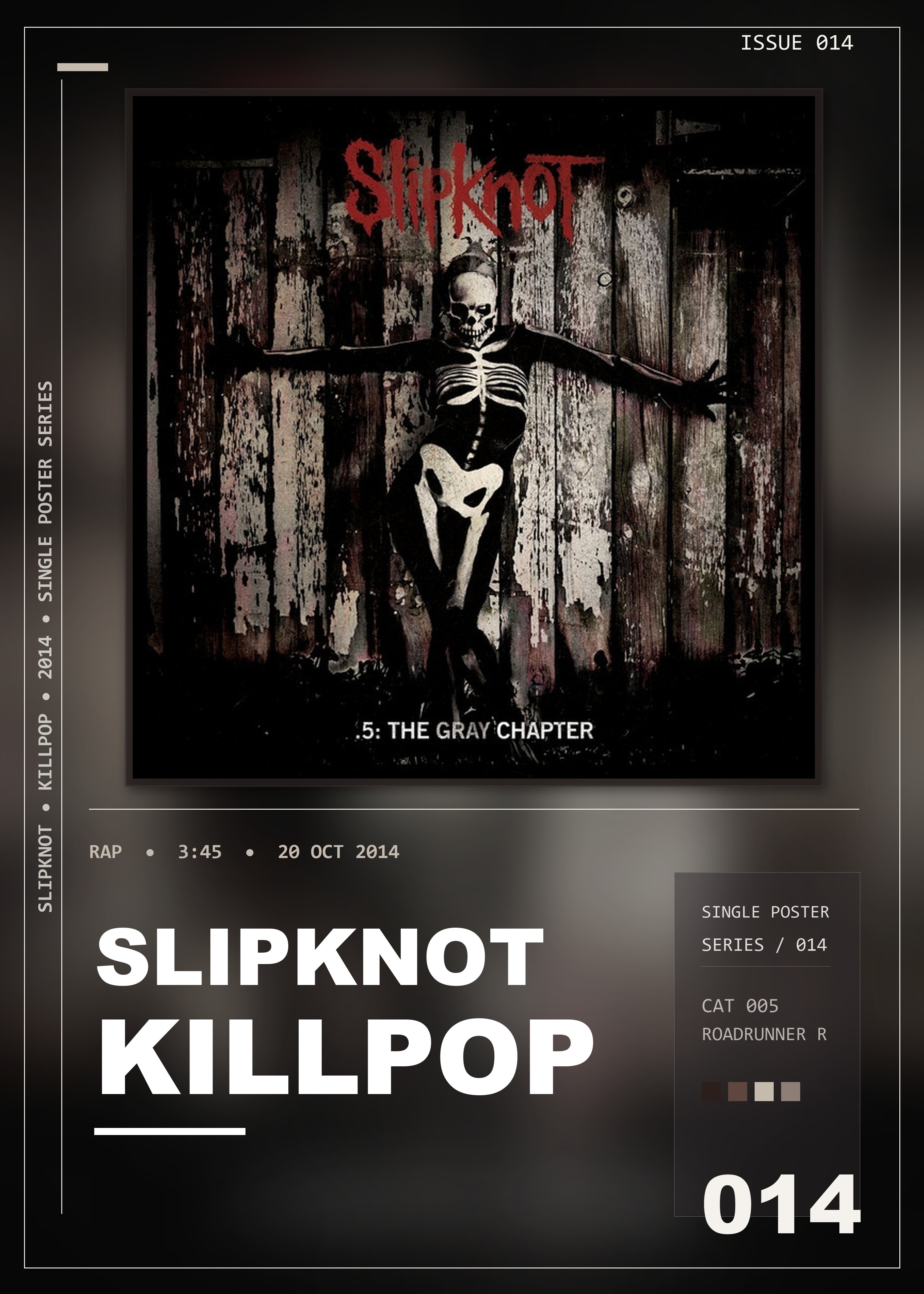 Music poster: Slipknot - Killpop