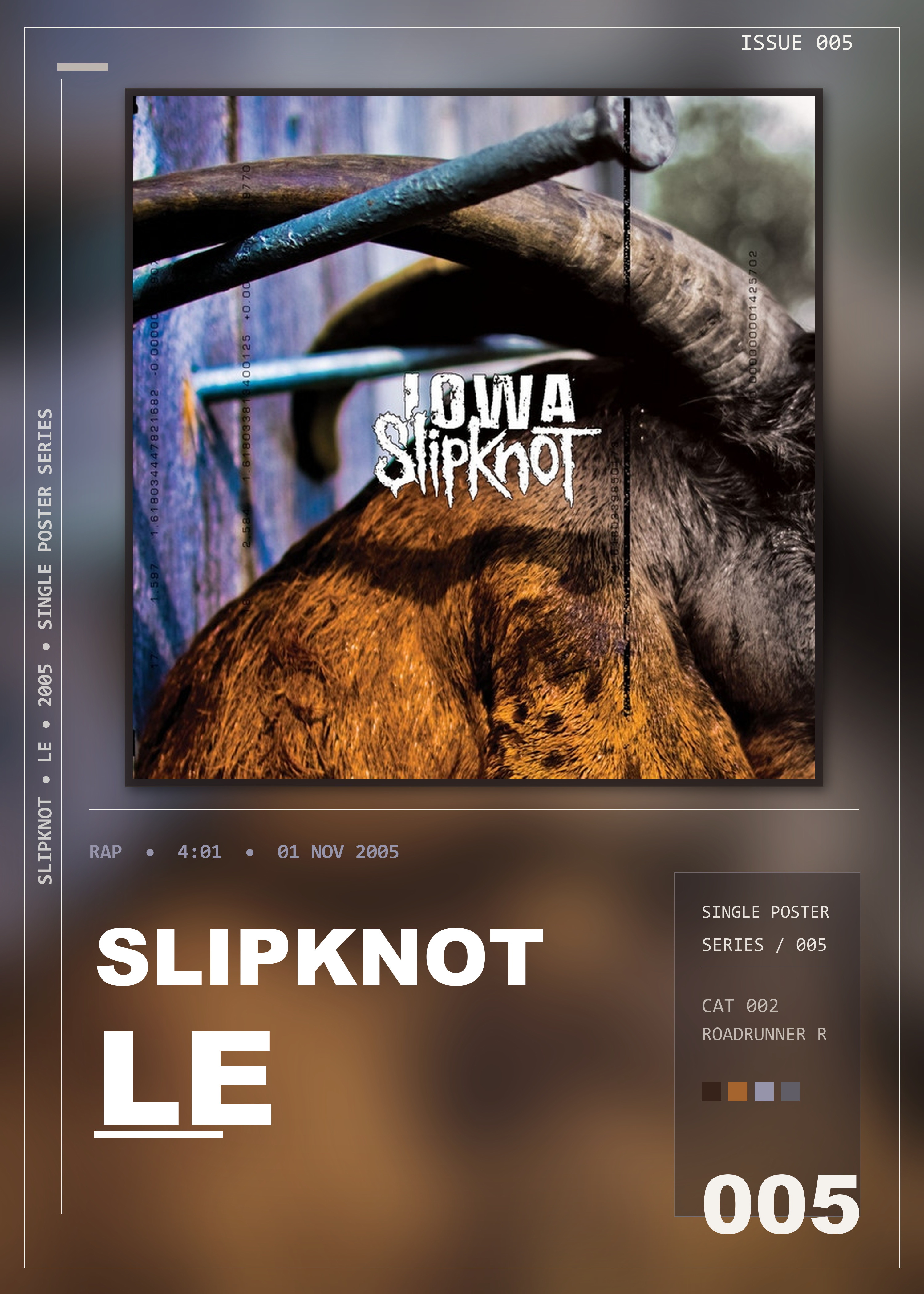 Music poster: Slipknot - Left Behind