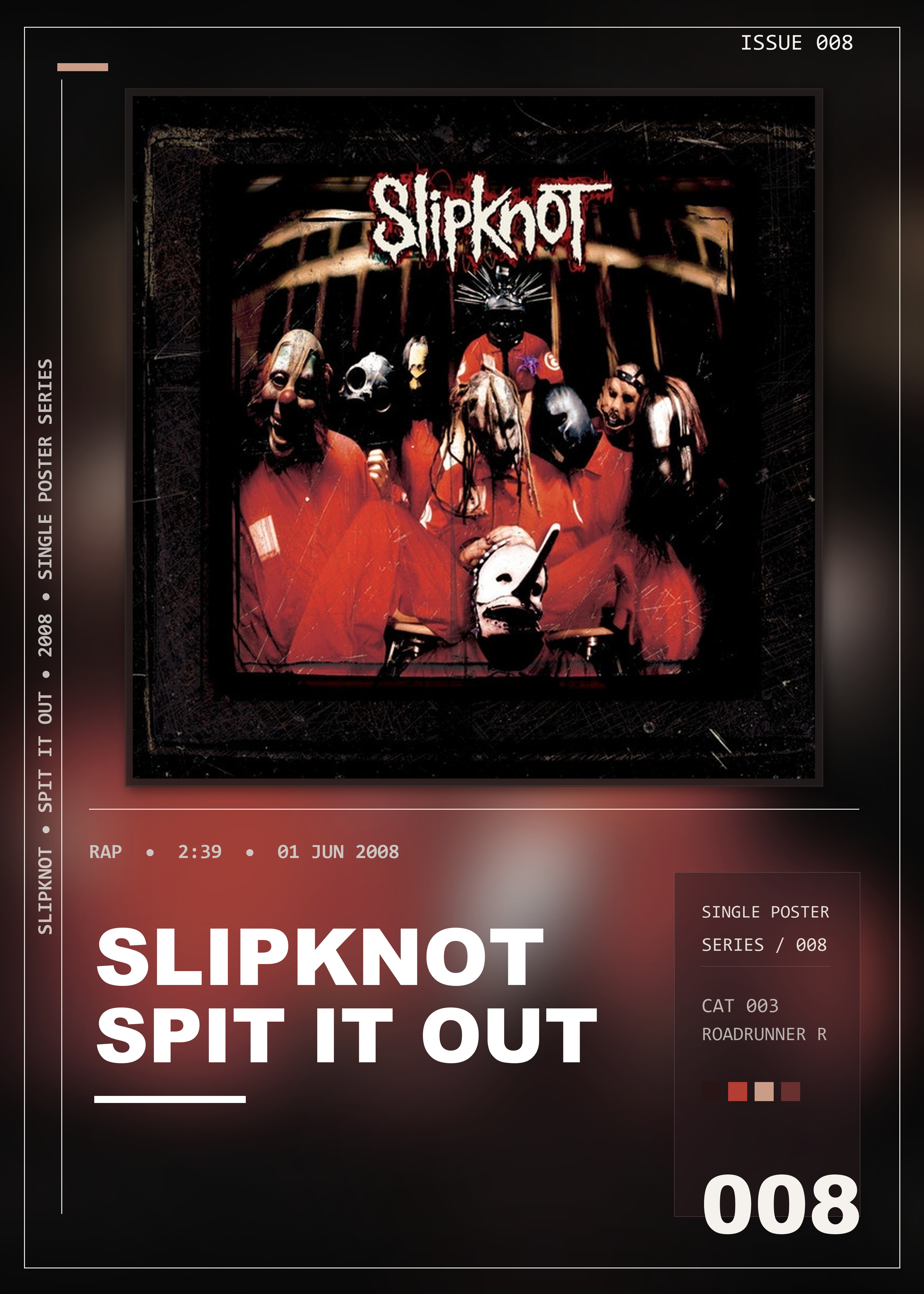 Music poster: Slipknot - Spit It Out