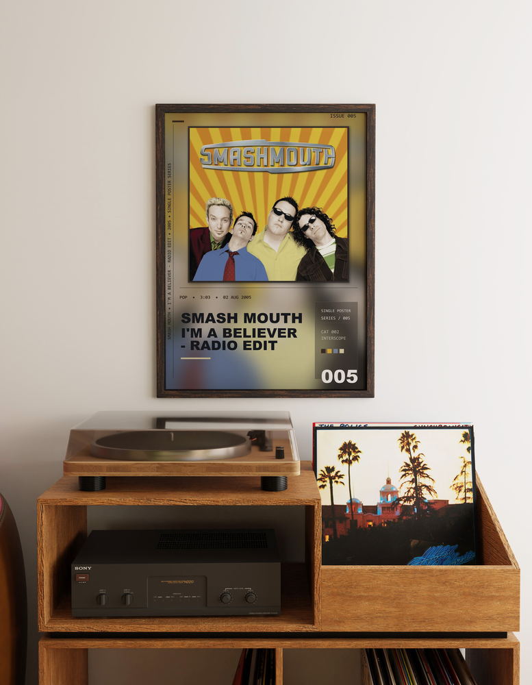 Music poster: Smash Mouth - Im A Believer - Radio Edit
