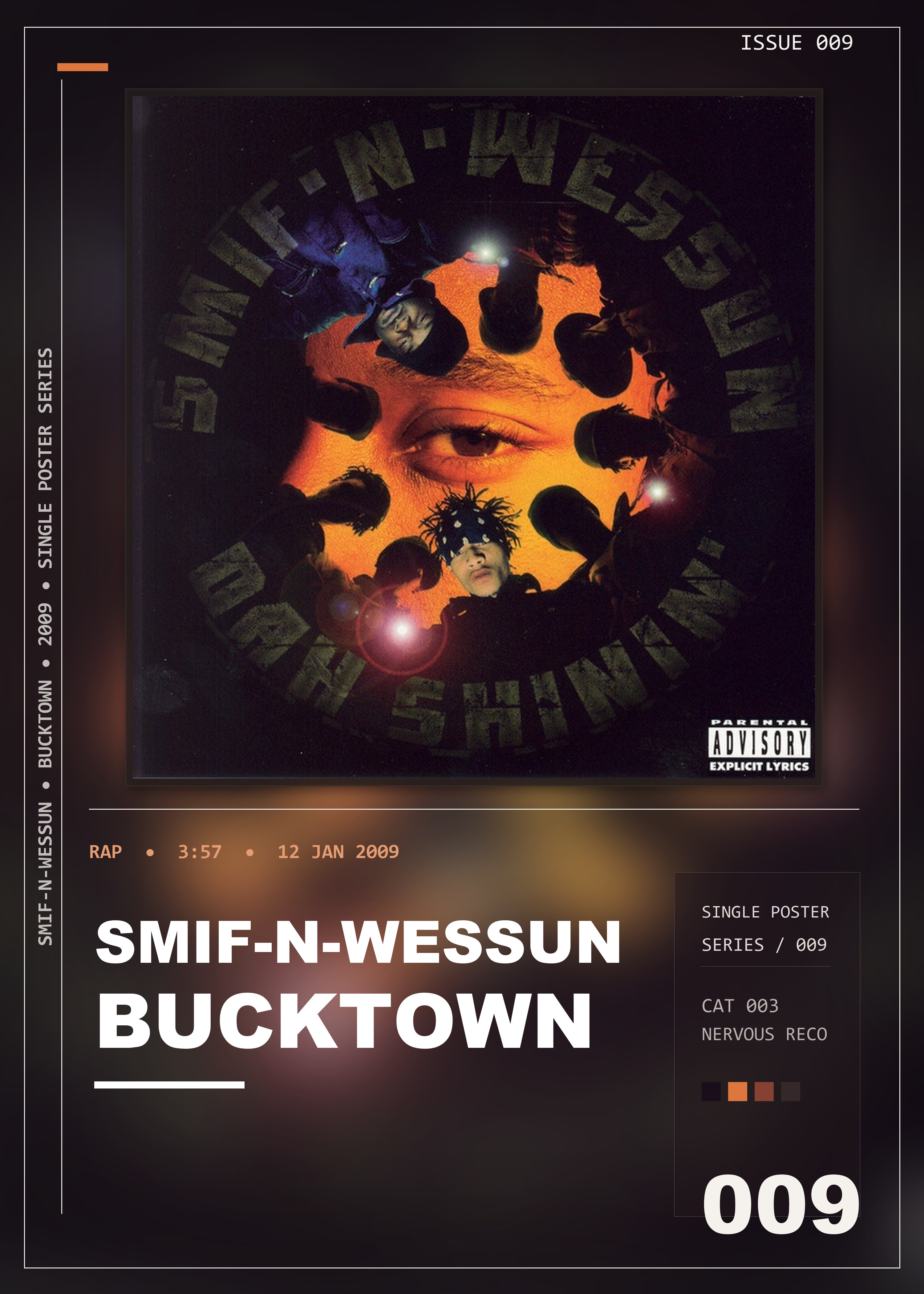 Music poster: Smif-N-Wessun - Bucktown