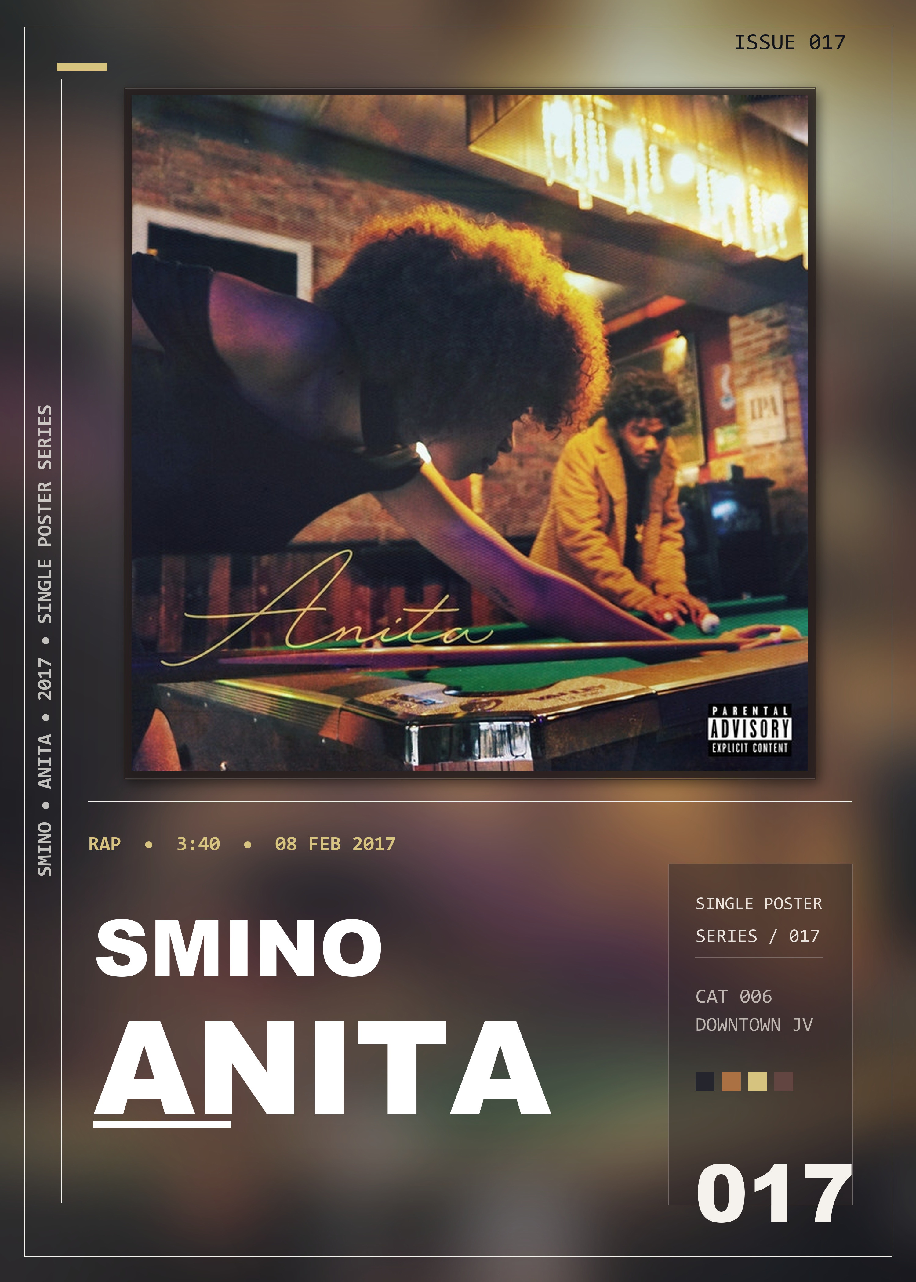 Music poster: Smino - Anita