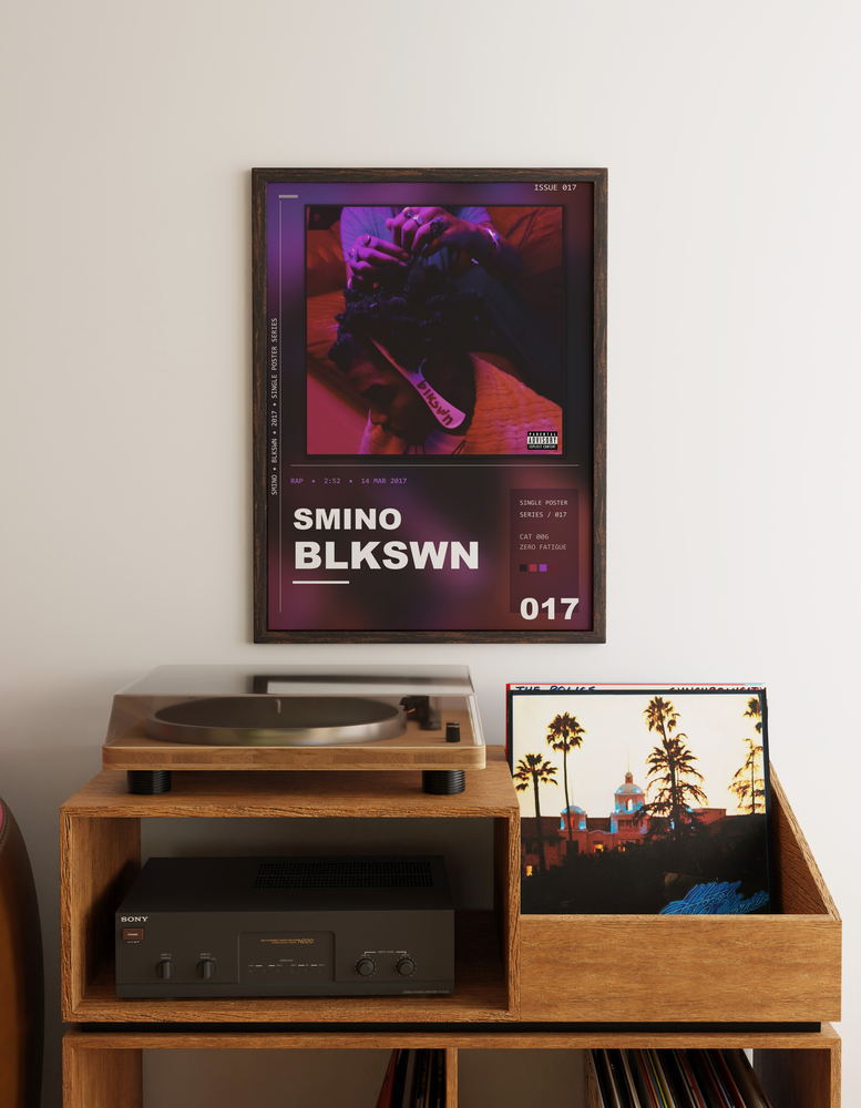 Music poster: Smino - blkswn
