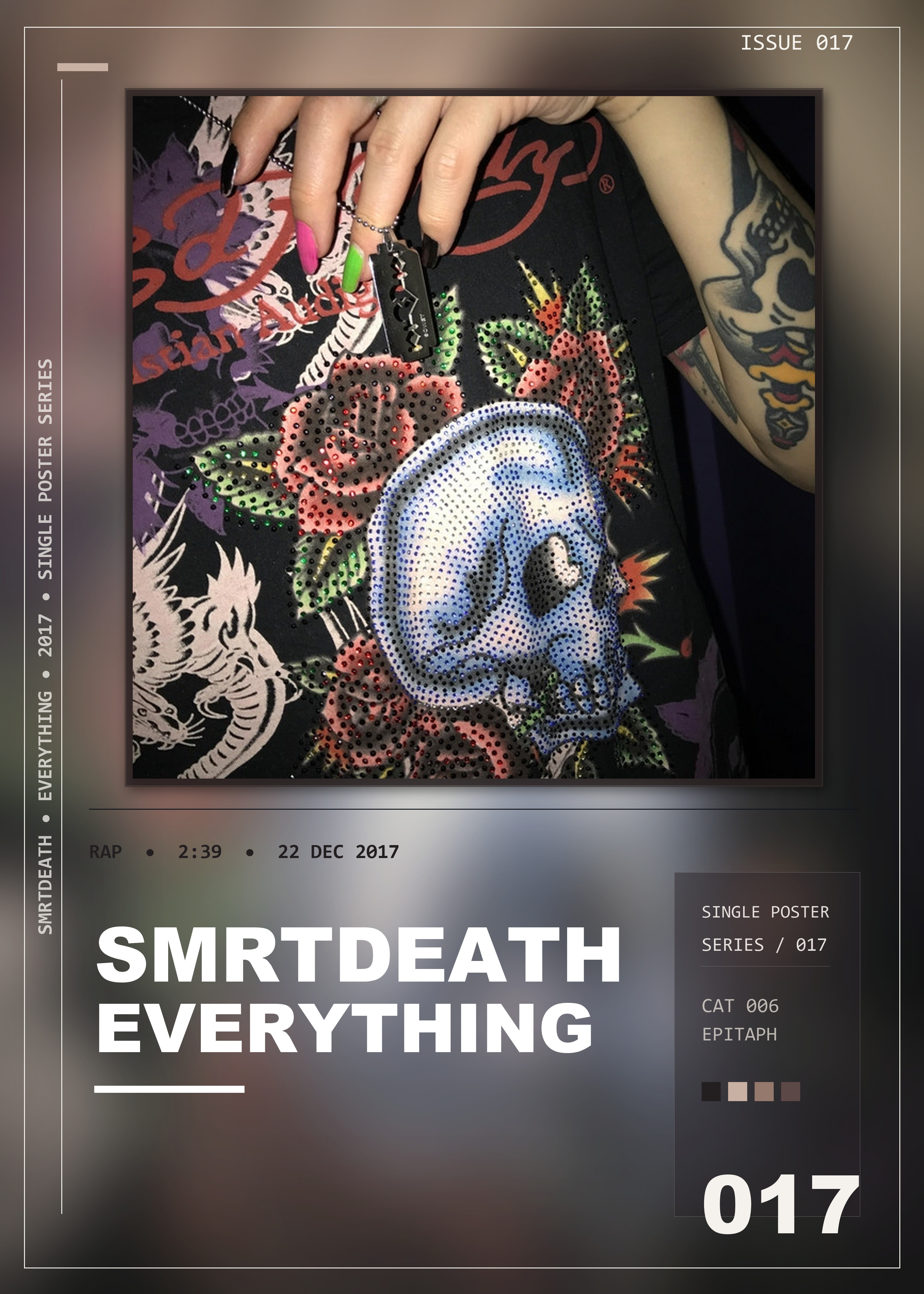 Music poster: Smrtdeath - Everything