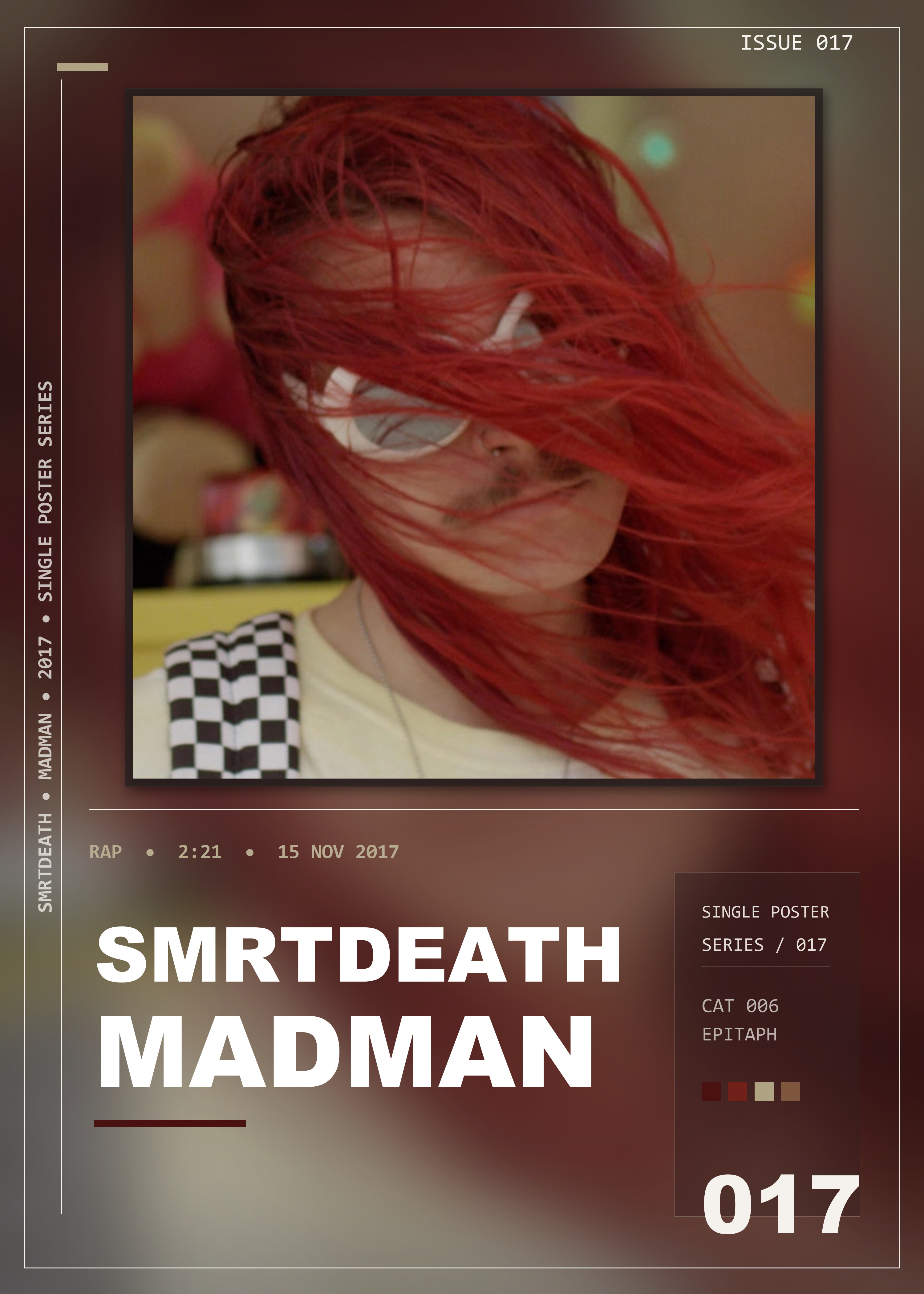 Music poster: Smrtdeath - Madman