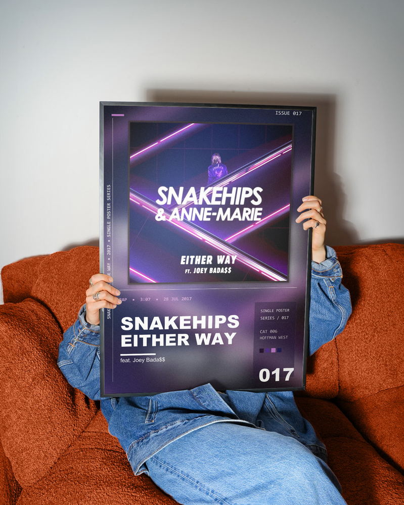 Music poster: Snakehips - Either Way feat Joey Bada