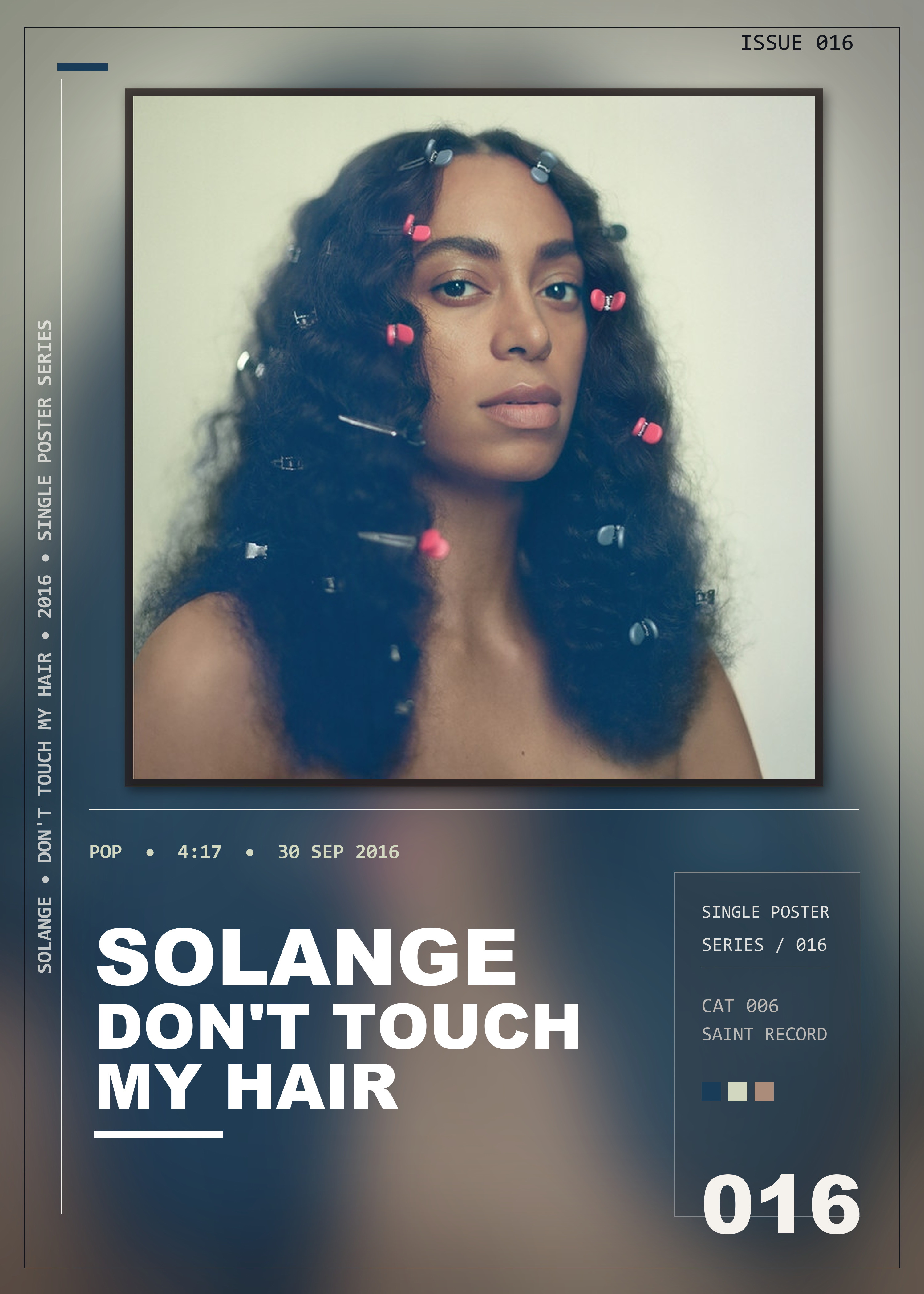 Music poster: Solange - Dont Touch My Hair