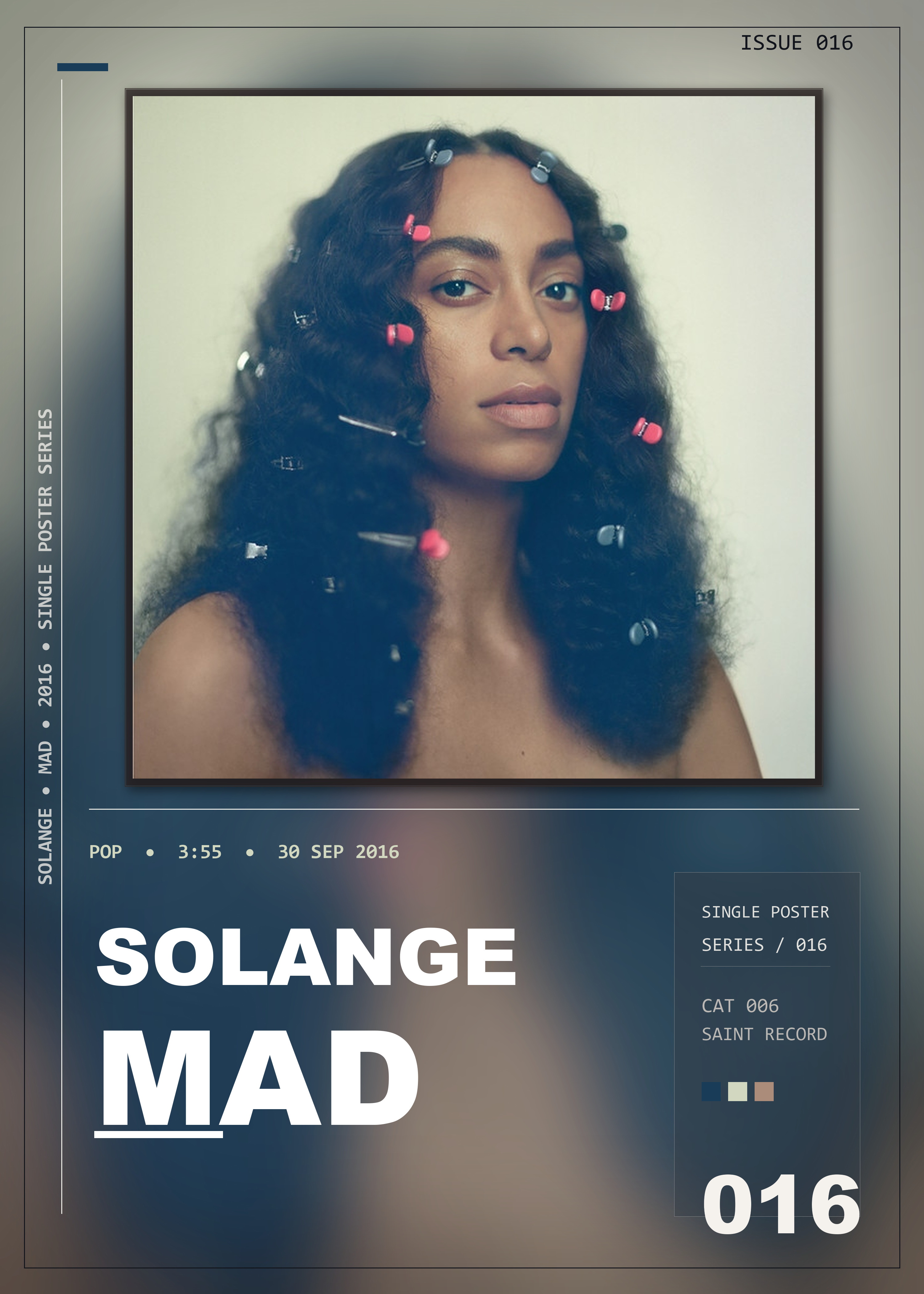 Music poster: Solange - Mad