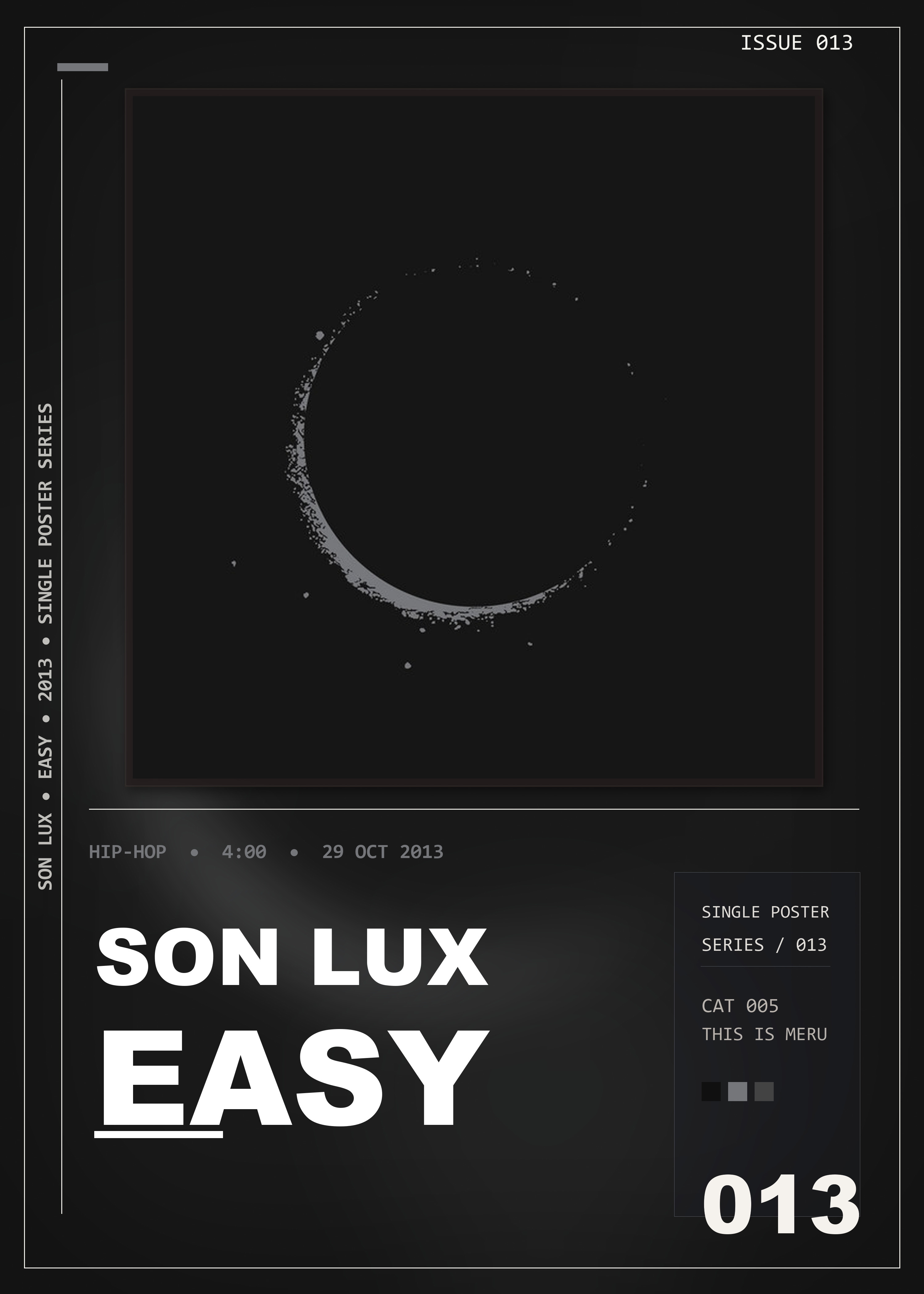 Music poster: Son Lux - Easy