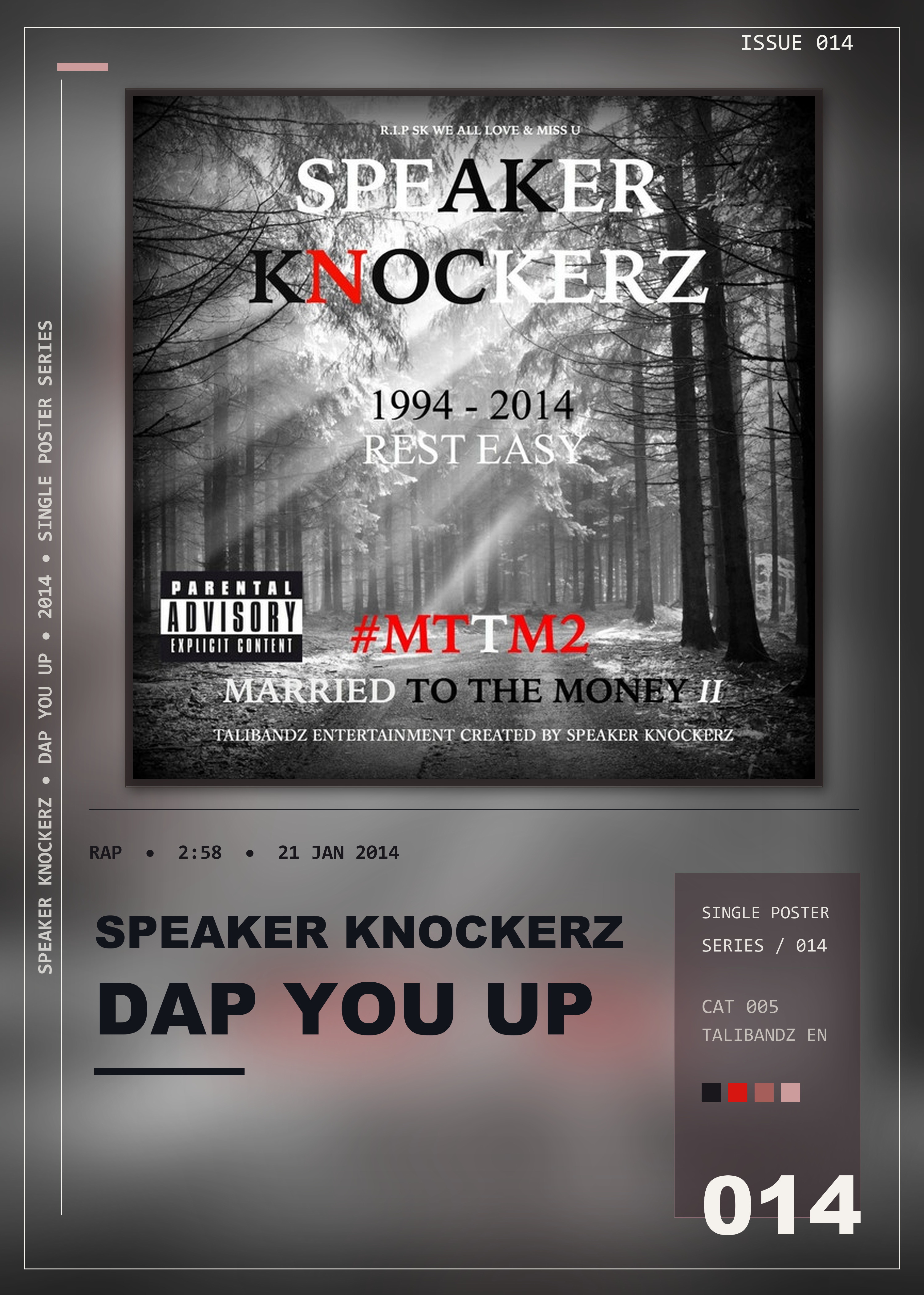Music poster: Speaker Knockerz - Dap You Up