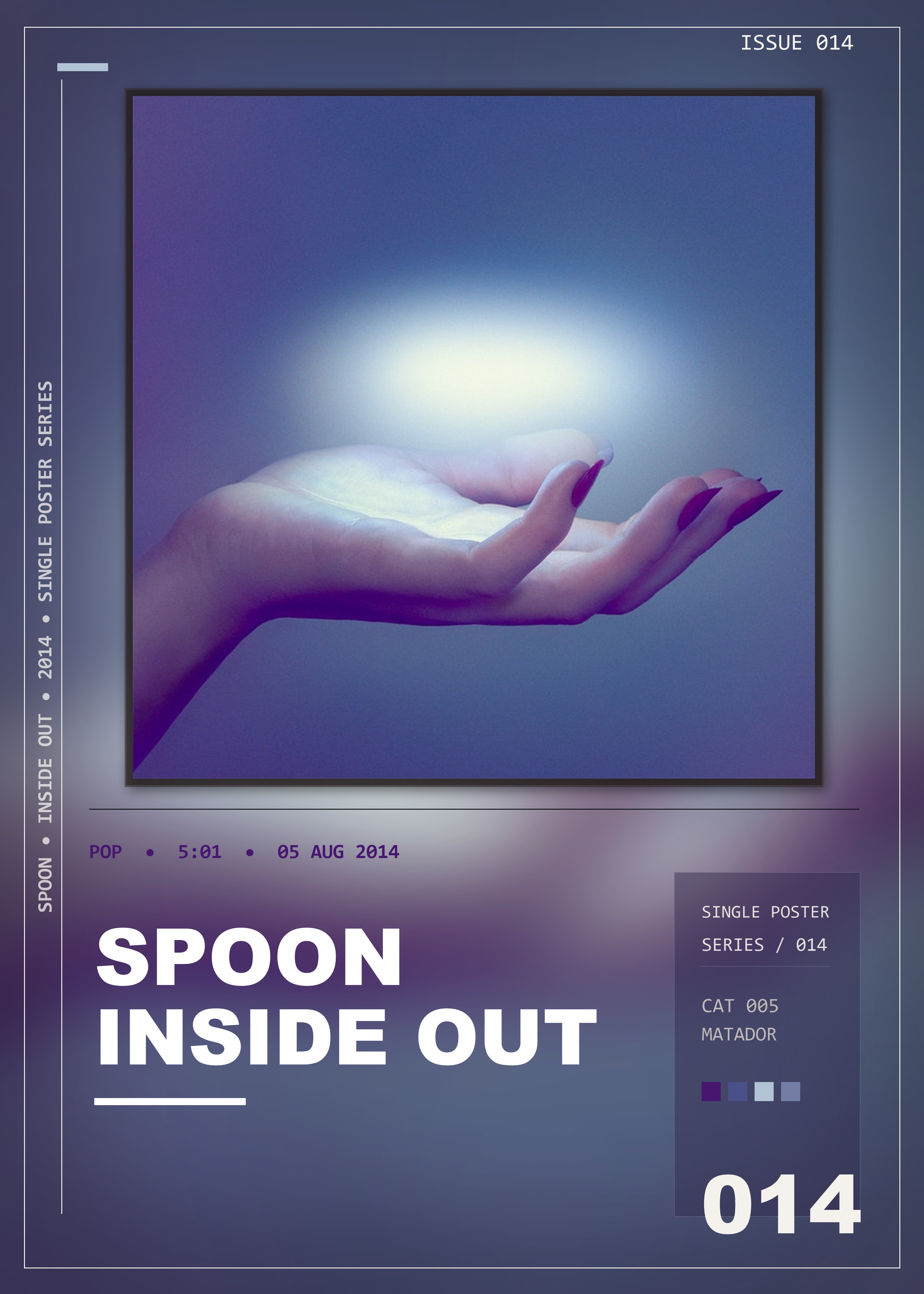 Music poster: Spoon - Inside Out