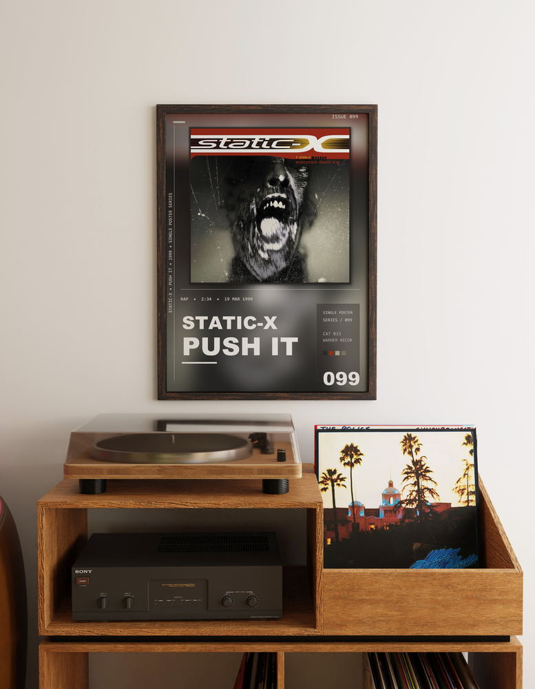 Music poster: Static-X - Push It