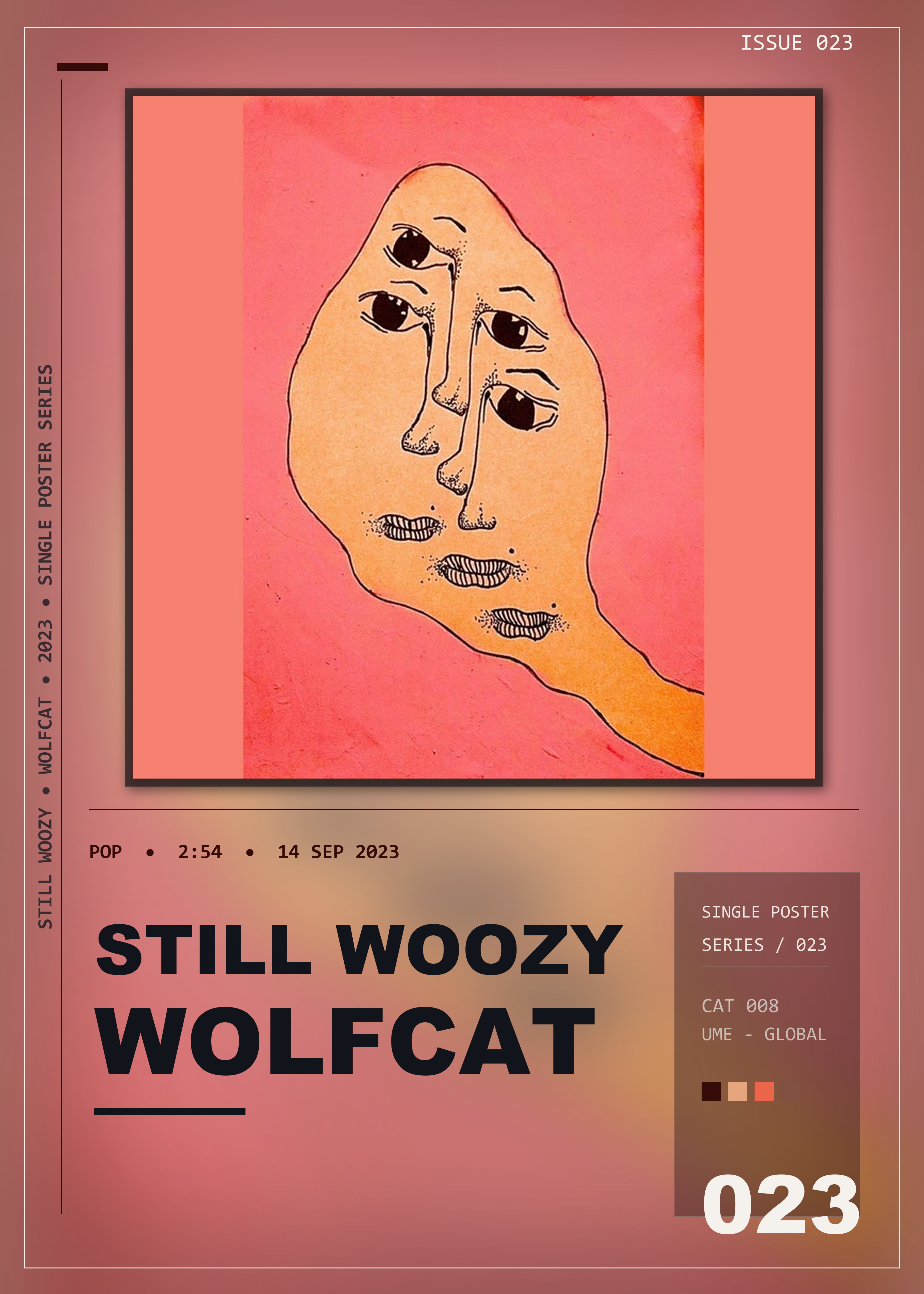 Music poster: Still Woozy - Wolfcat