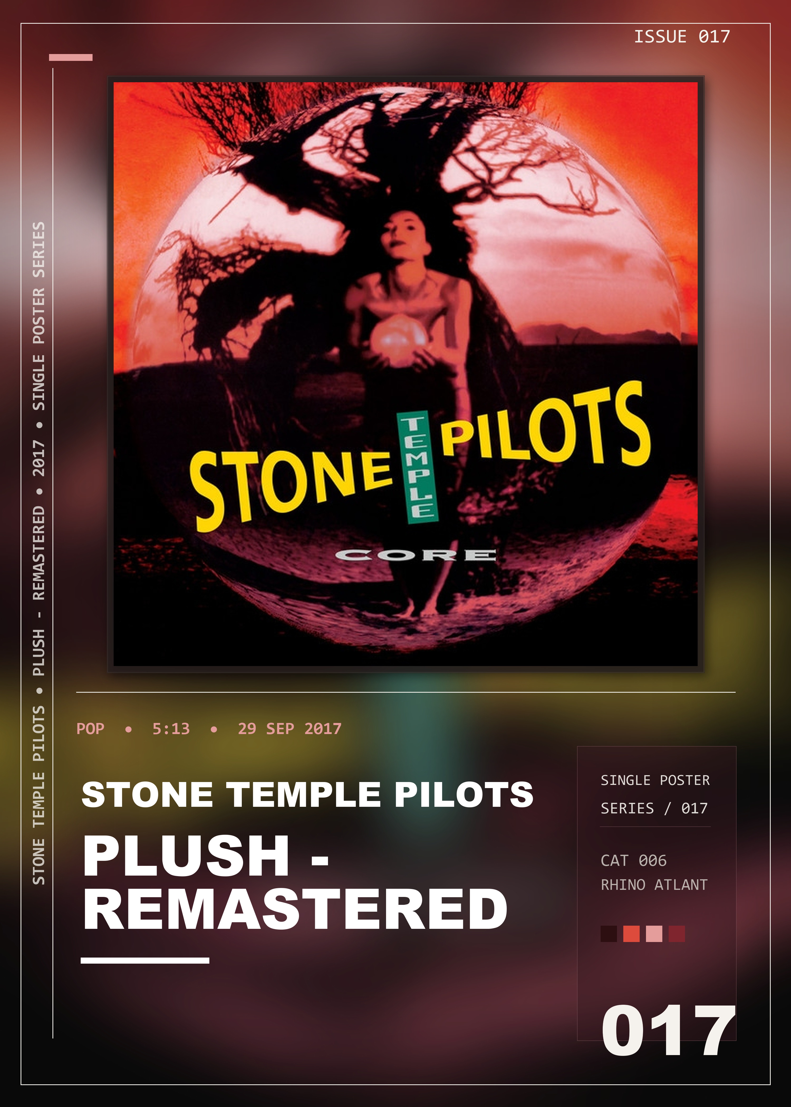 Music poster: Stone Temple Pilots - Plush - Remastered