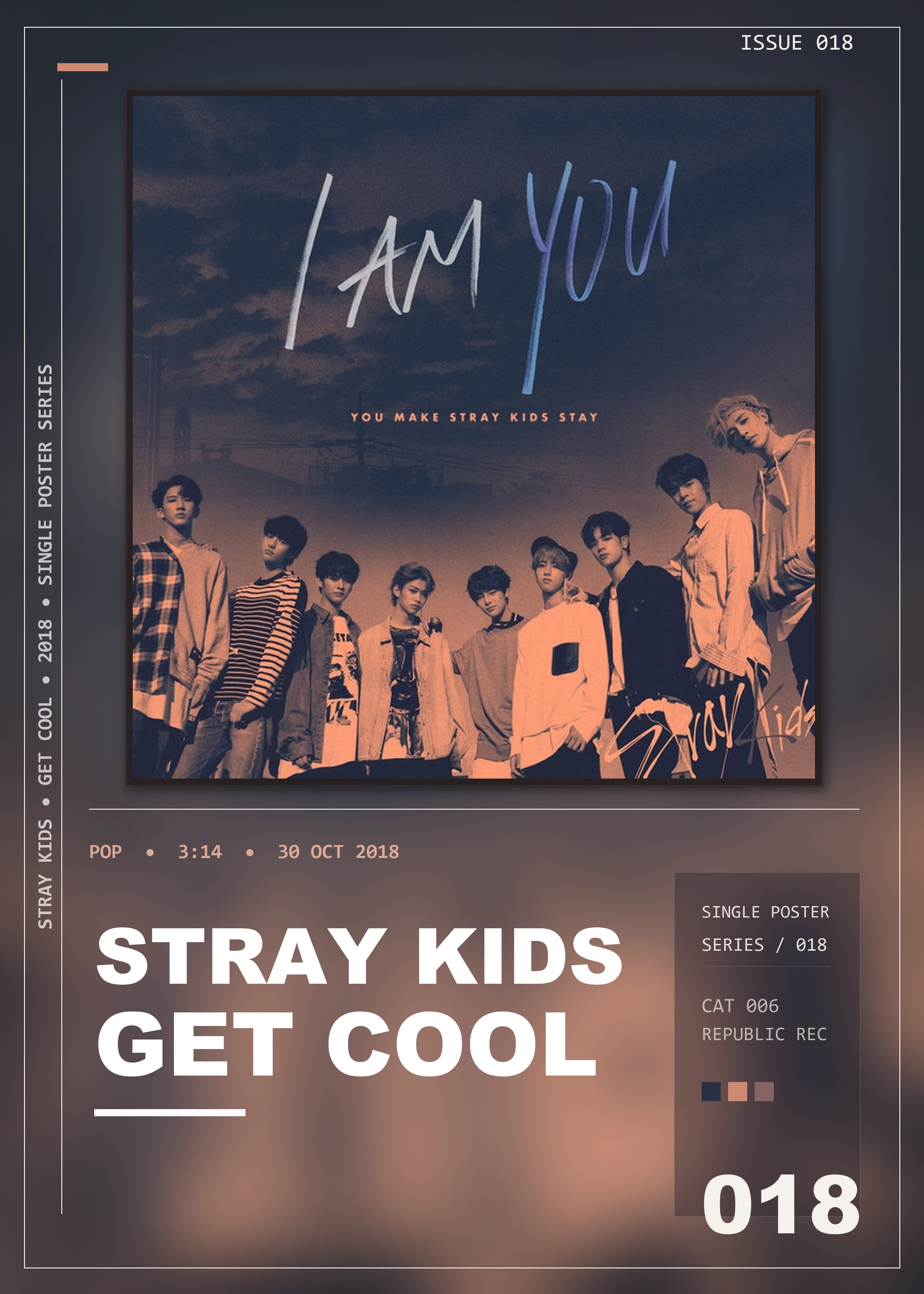 Music poster: Stray Kids - Get Cool