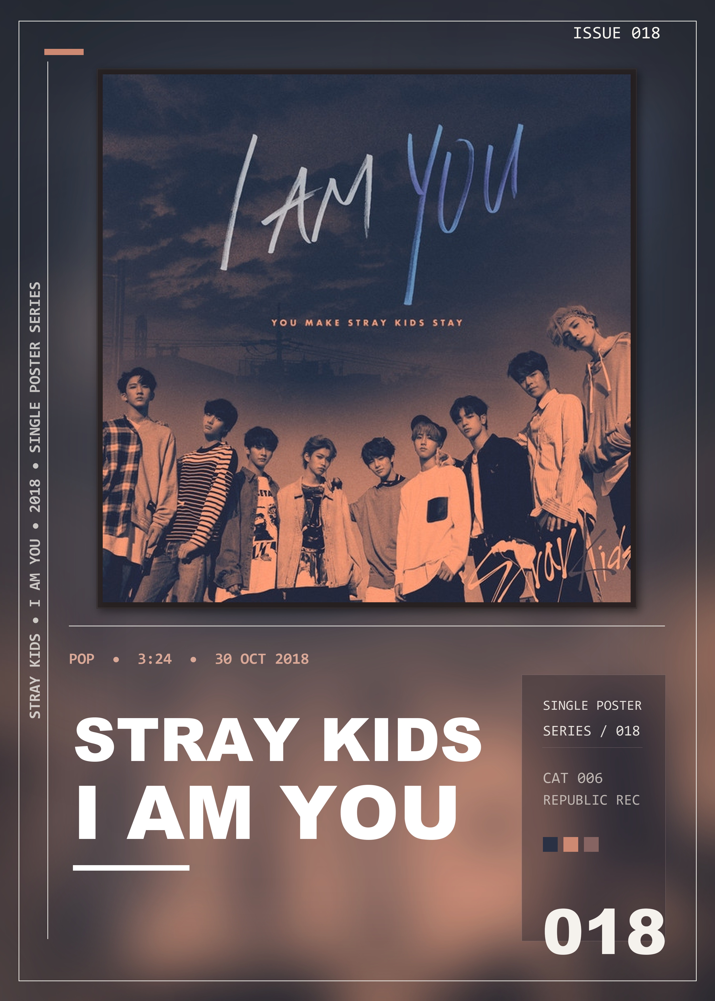 Music poster: Stray Kids - I am YOU