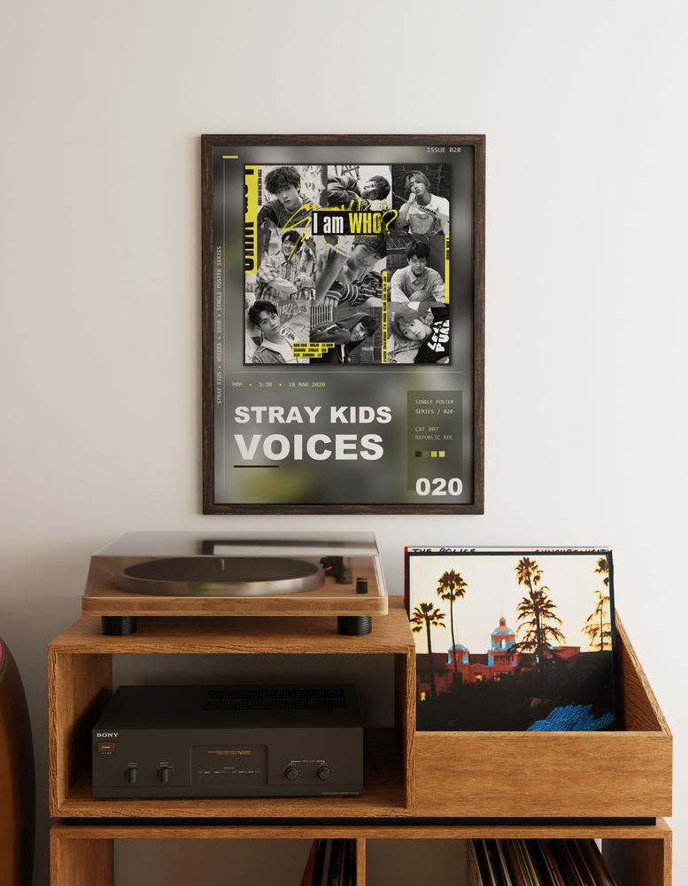 Music poster: Stray Kids - Voices
