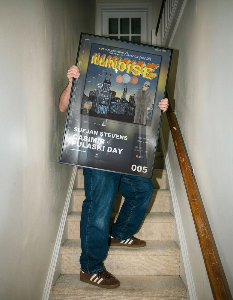 Music poster: Sufjan Stevens - Casimir Pulaski Day