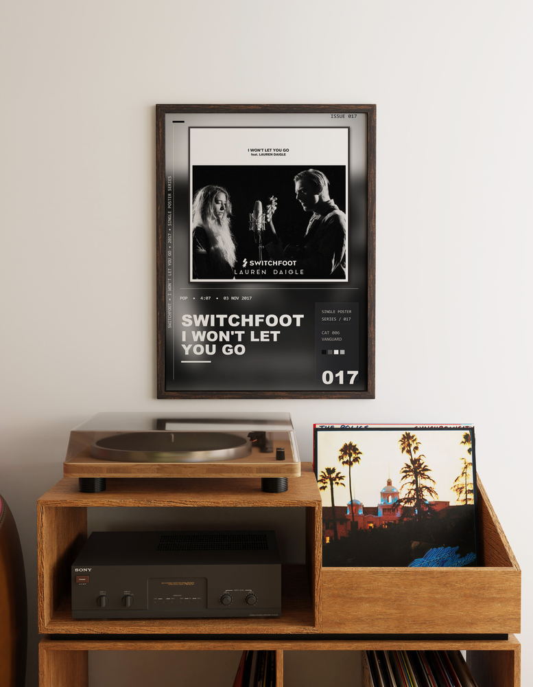 Music poster: Switchfoot - I Wont Let You Go