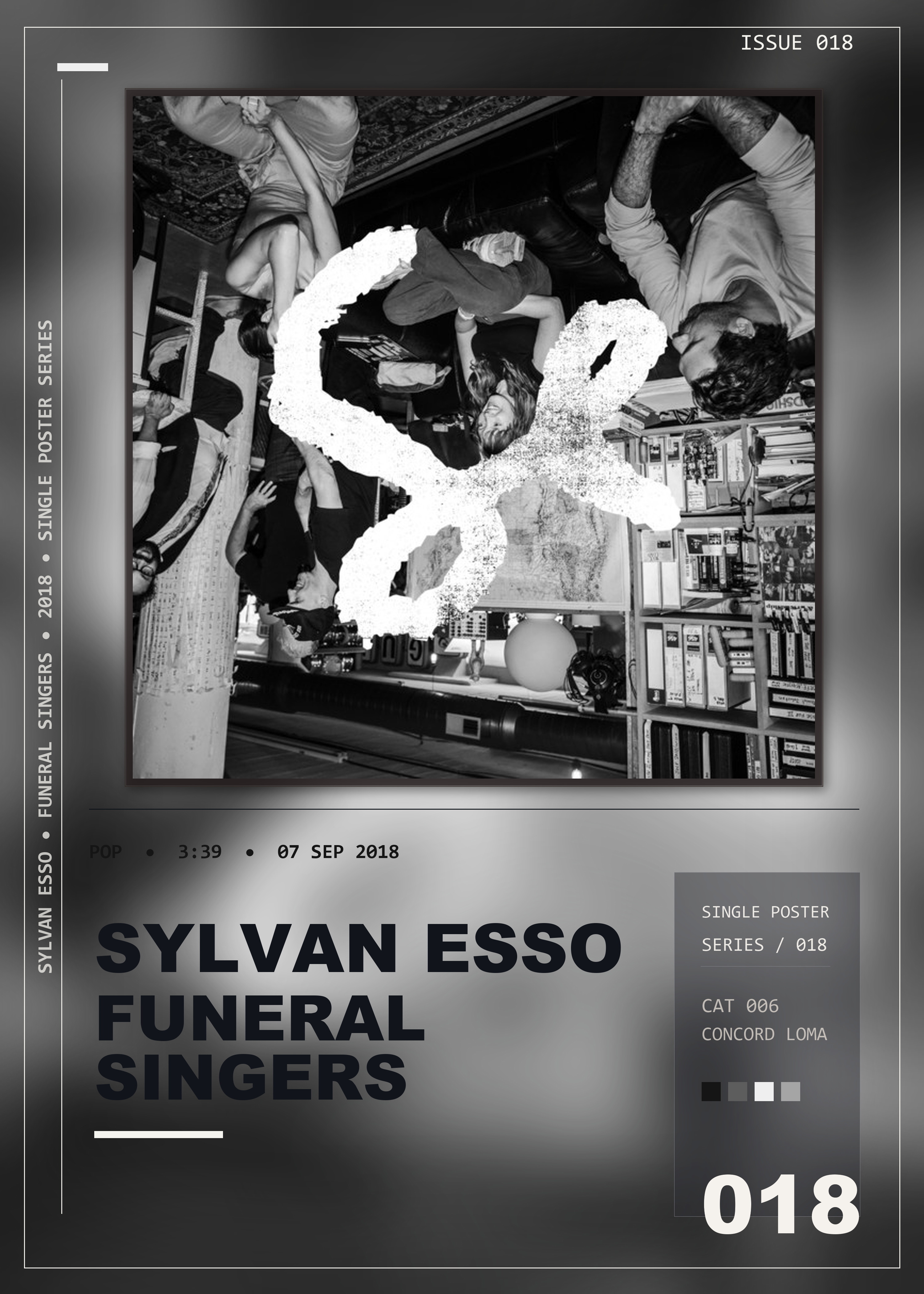 Music poster: Sylvan Esso - Funeral Singers