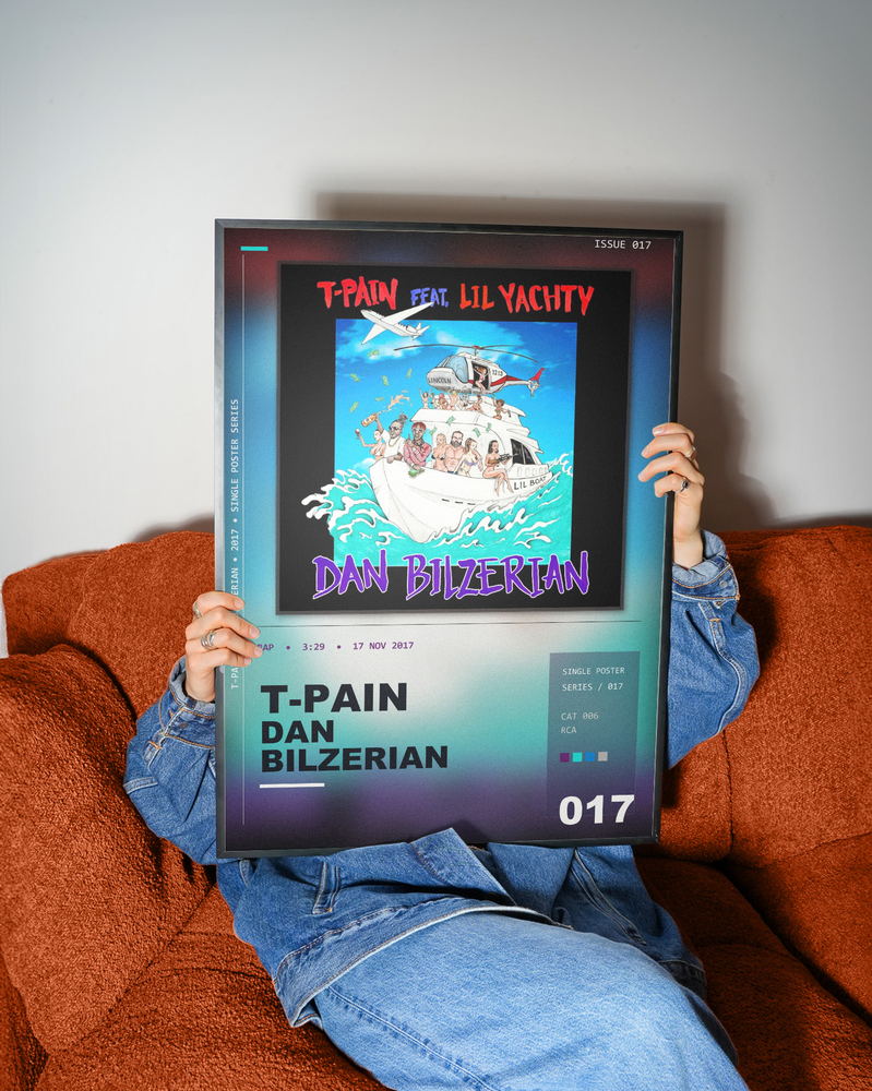 Music poster: T-Pain - Dan Bilzerian