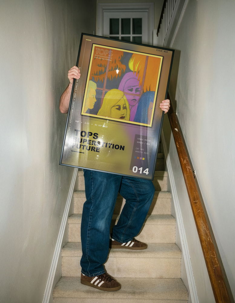 Music poster: TOPS - Superstition Future