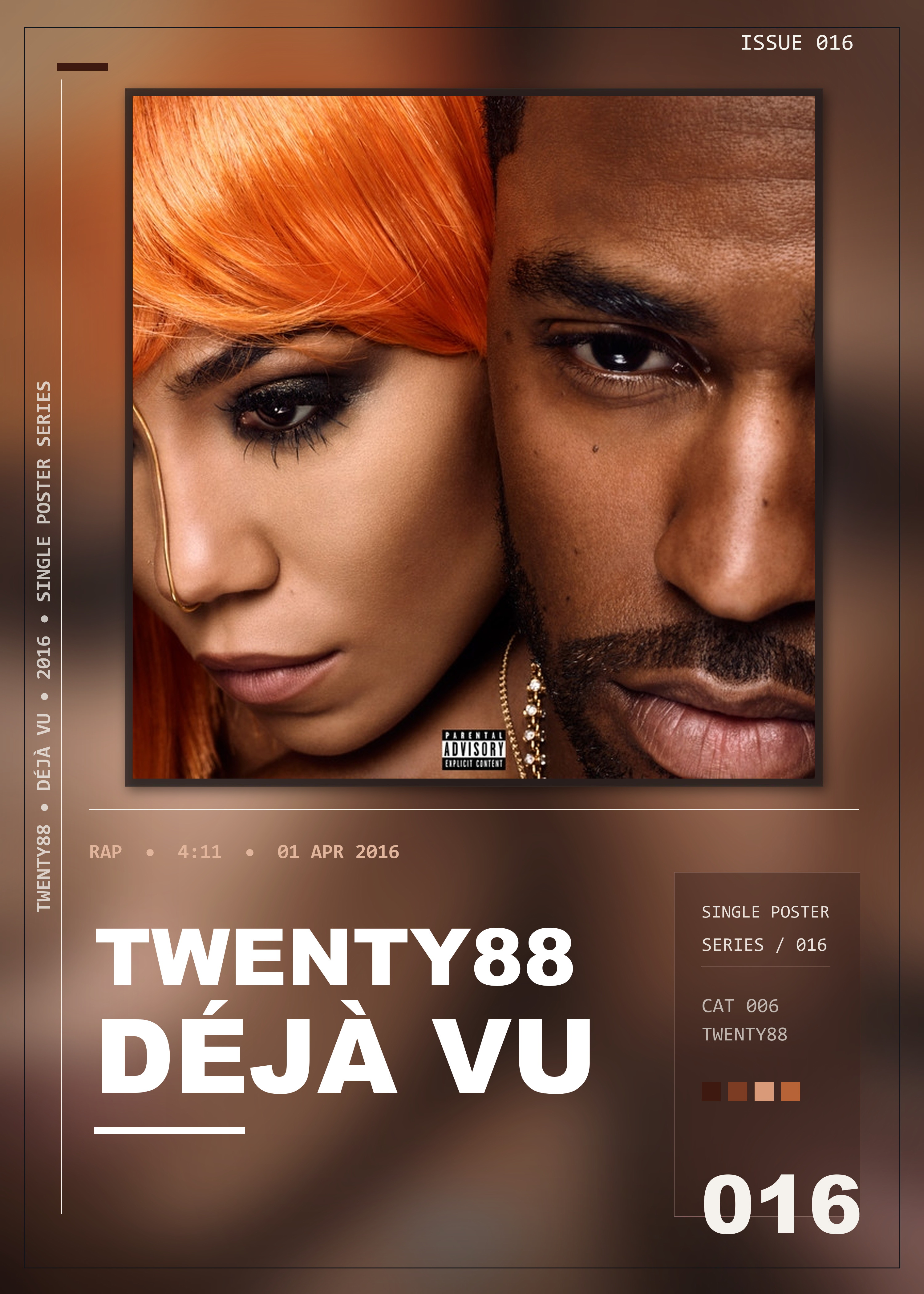 Music poster: TWENTY88 - Déjà vu