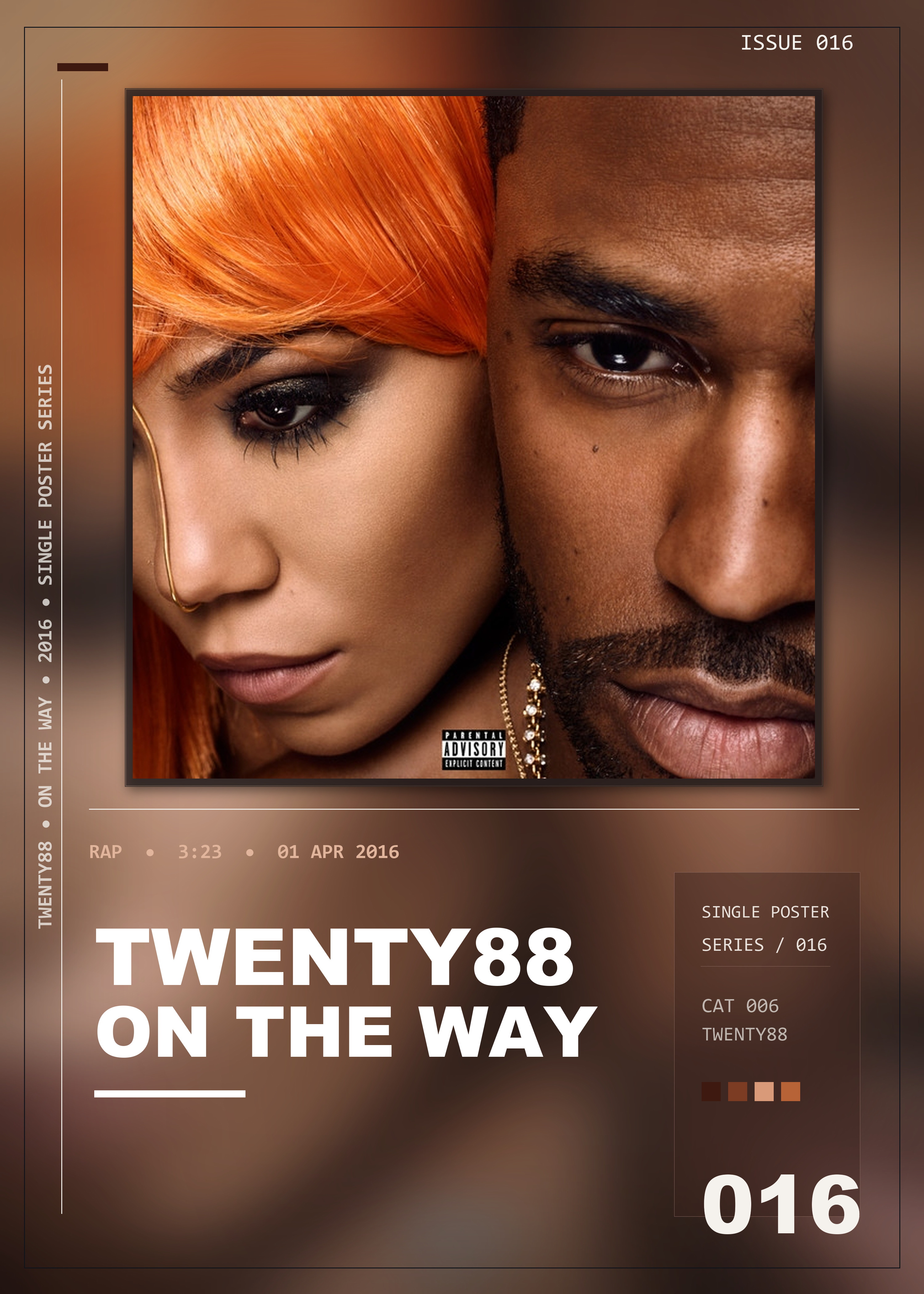 Music poster: TWENTY88 - On The Way