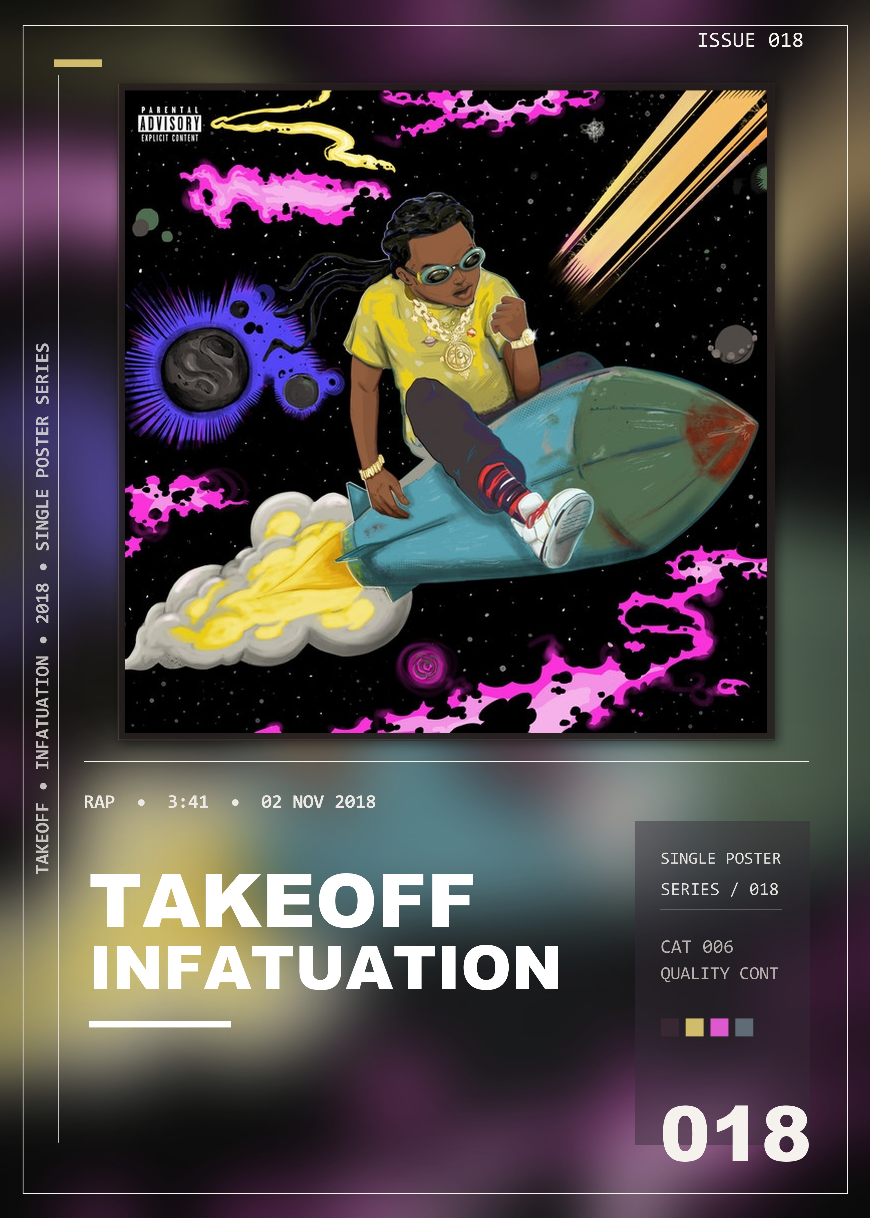 Music poster: Takeoff - Infatuation
