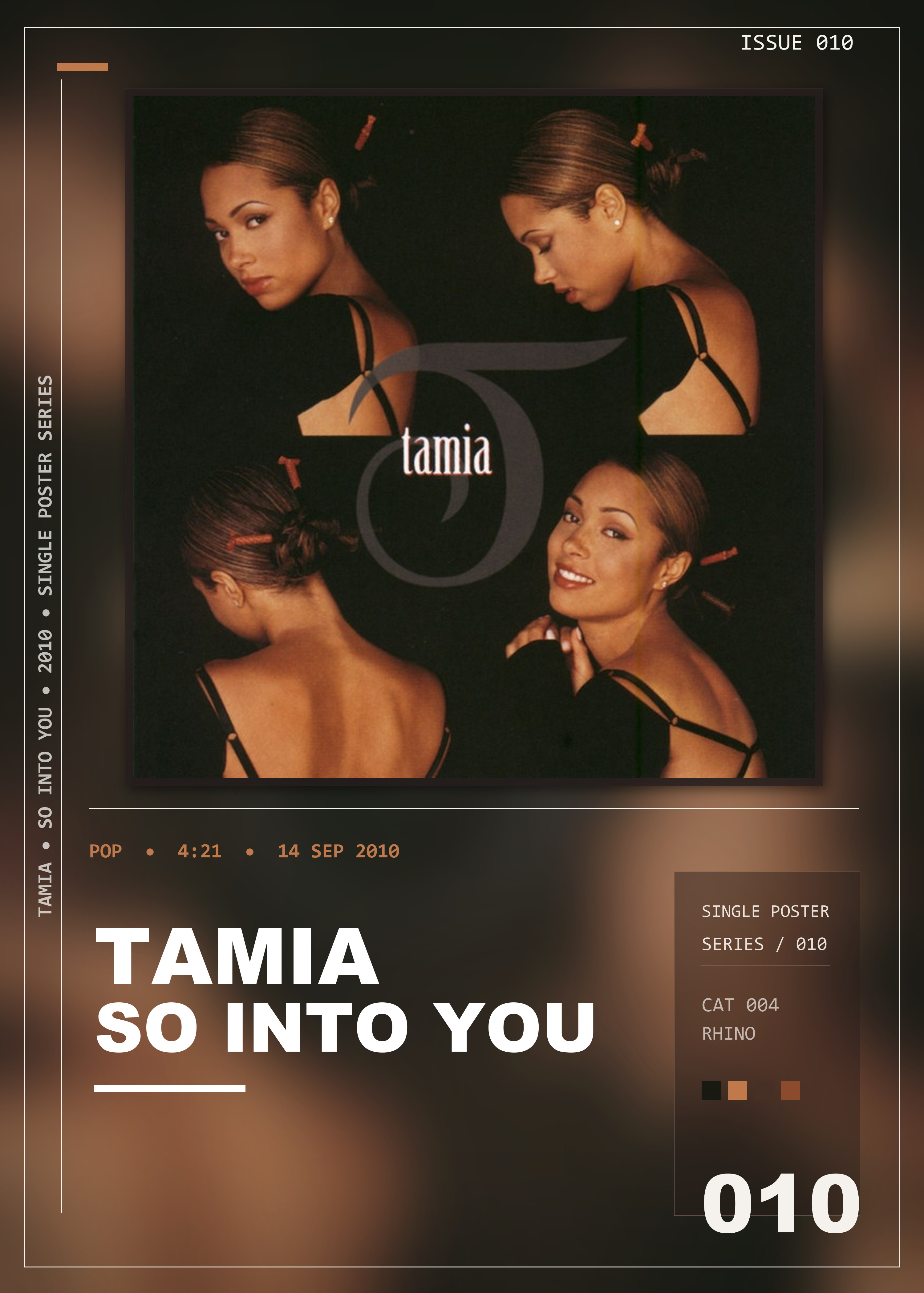 Music poster: Tamia - So into You
