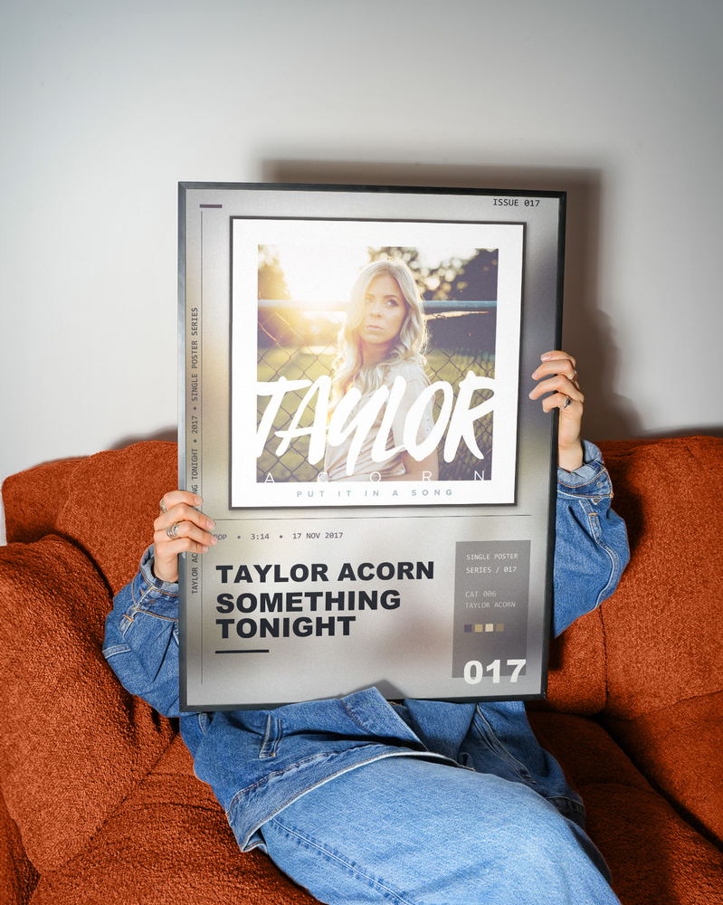 Music poster: Taylor Acorn - Something Tonight