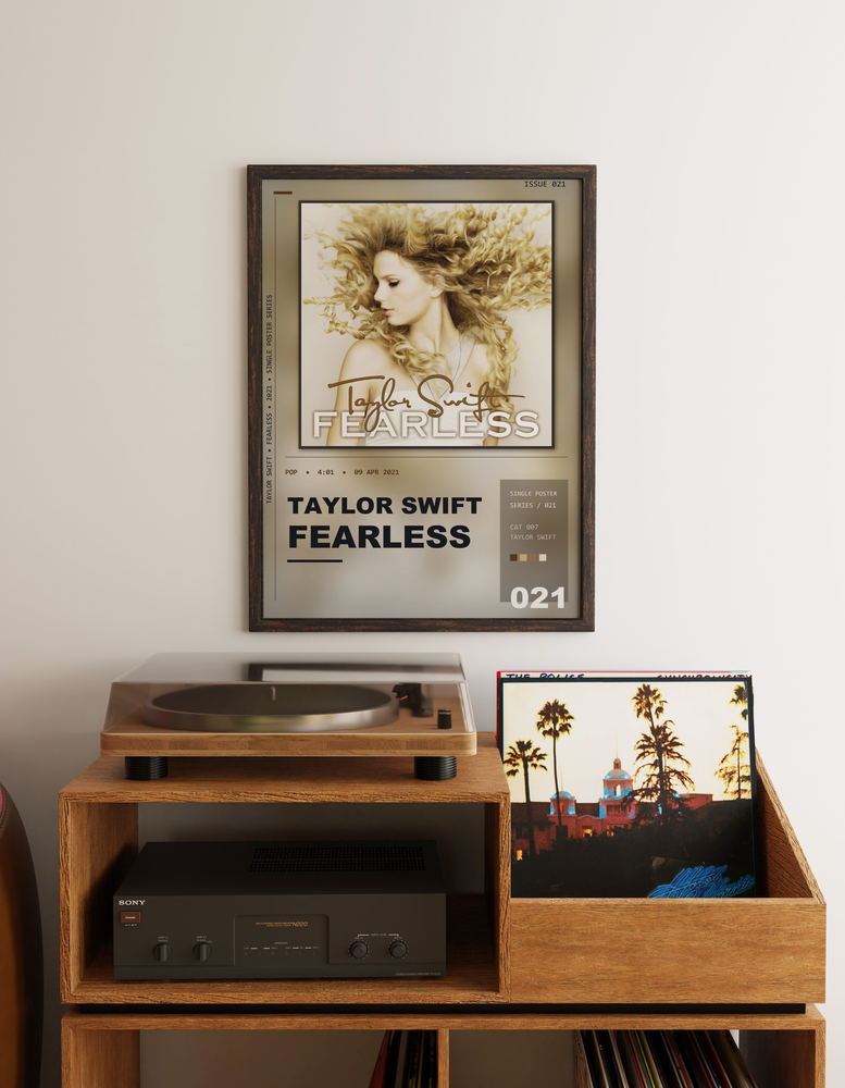 Music poster: Taylor Swift - Fearless