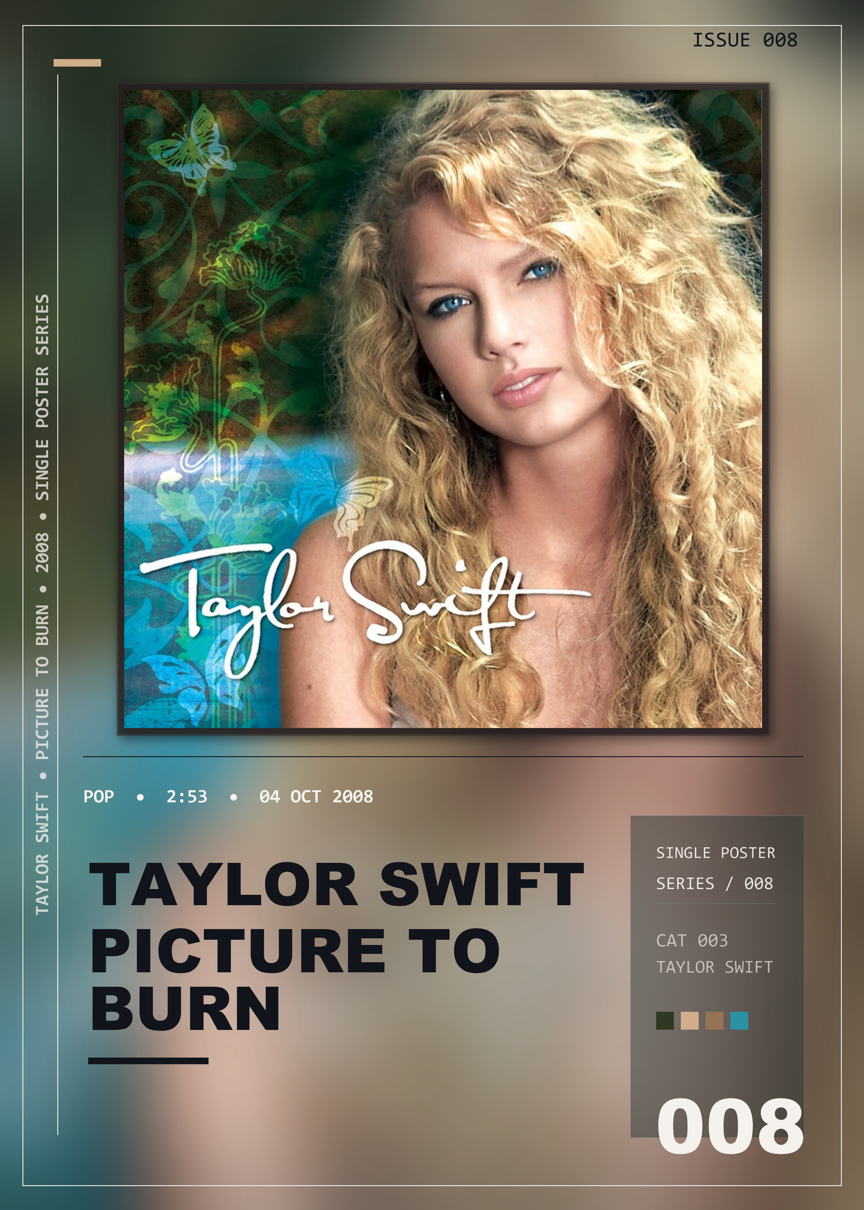 Music poster: Taylor Swift - Picture To Burn