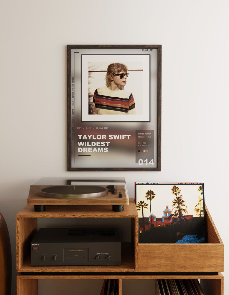 Music poster: Taylor Swift - Wildest Dreams