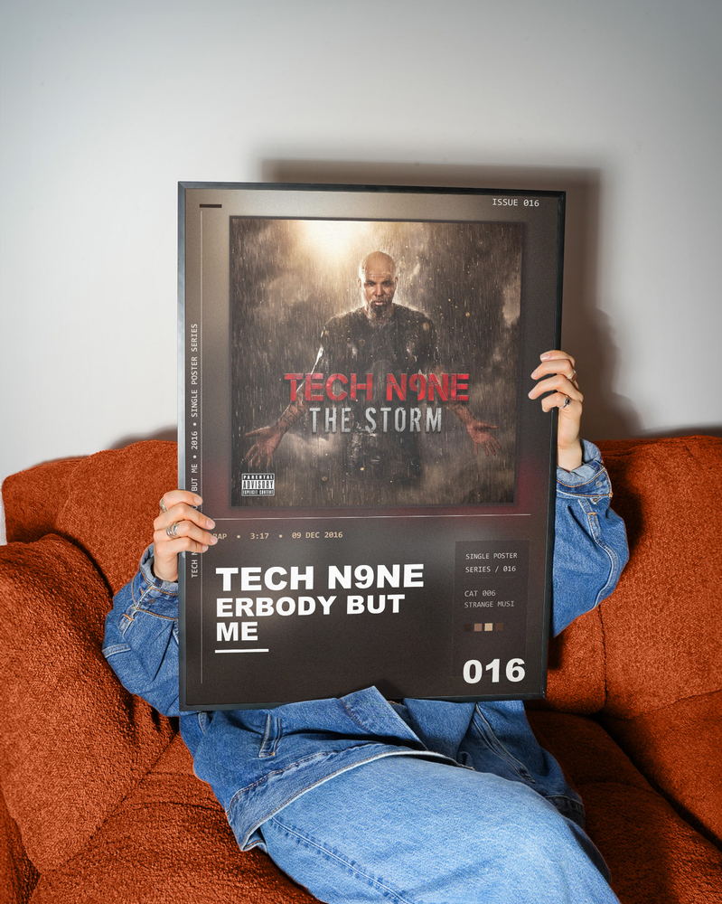 Music poster: Tech N9ne - Erbody But Me