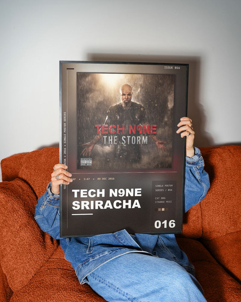 Music poster: Tech N9ne - Sriracha