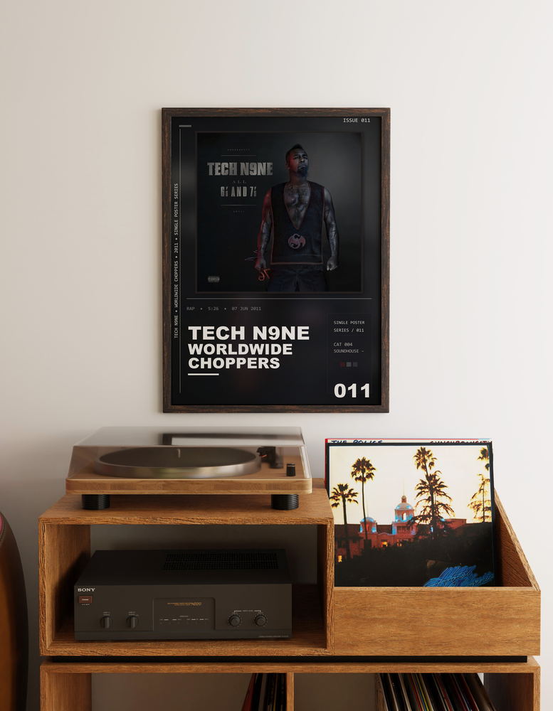 Music poster: Tech N9ne - Worldwide Choppers