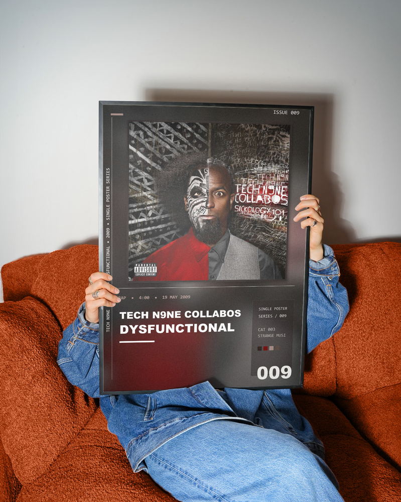 Music poster: Tech N9ne Collabos - Dysfunctional