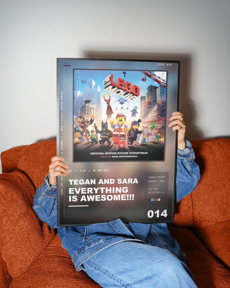 Music poster: Tegan and Sara - Everything Is AWESOME