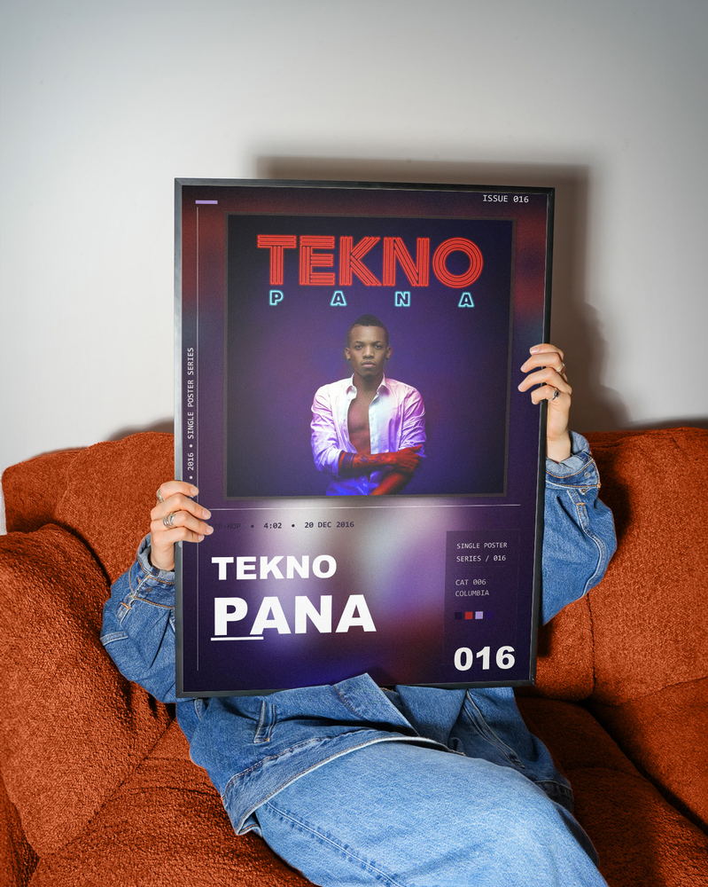 Music poster: Tekno - Pana