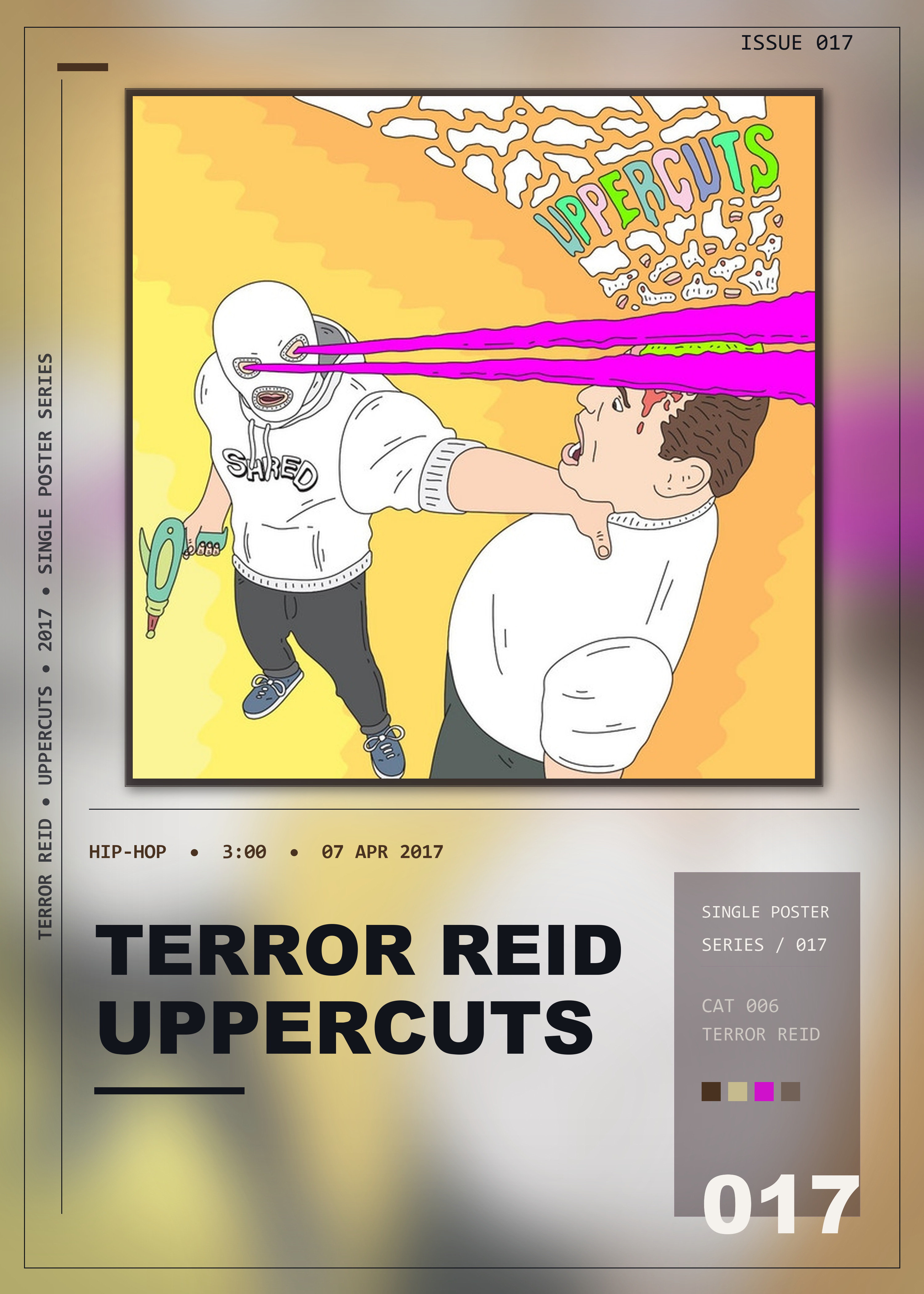Music poster: Terror Reid - Uppercuts