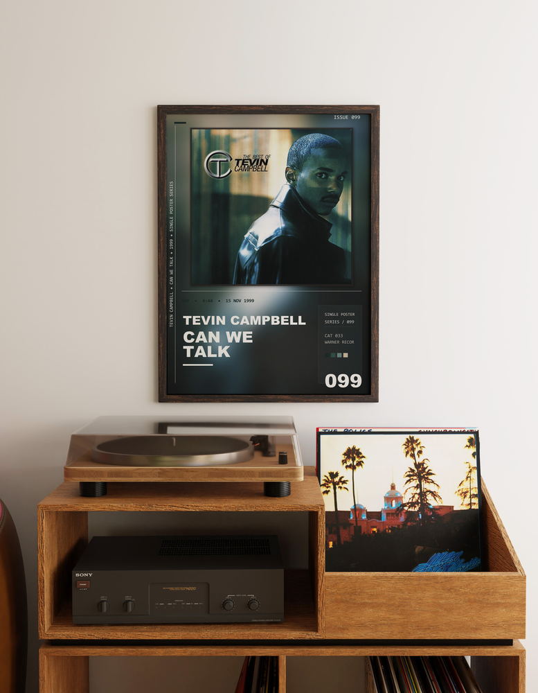 Music poster: Tevin Campbell - Can We Talk