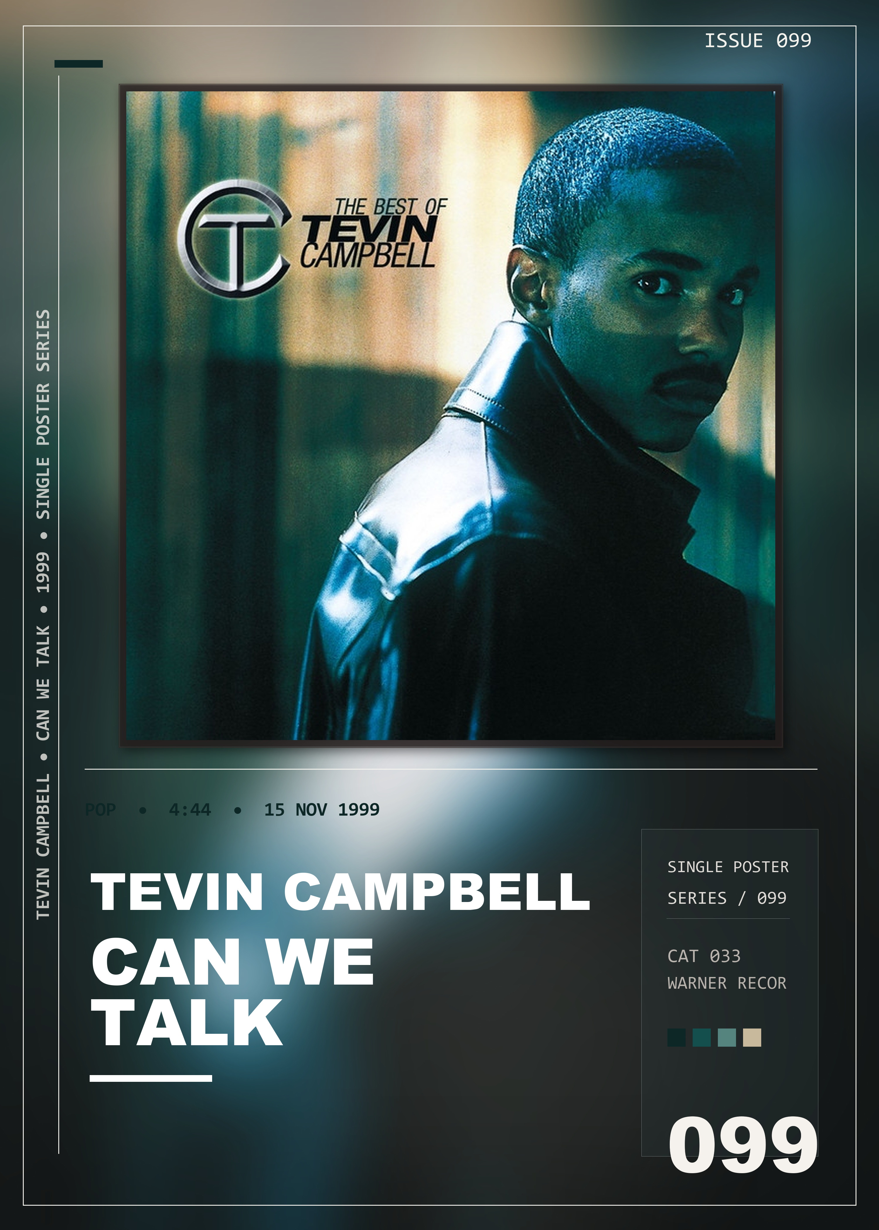 Music poster: Tevin Campbell - Can We Talk