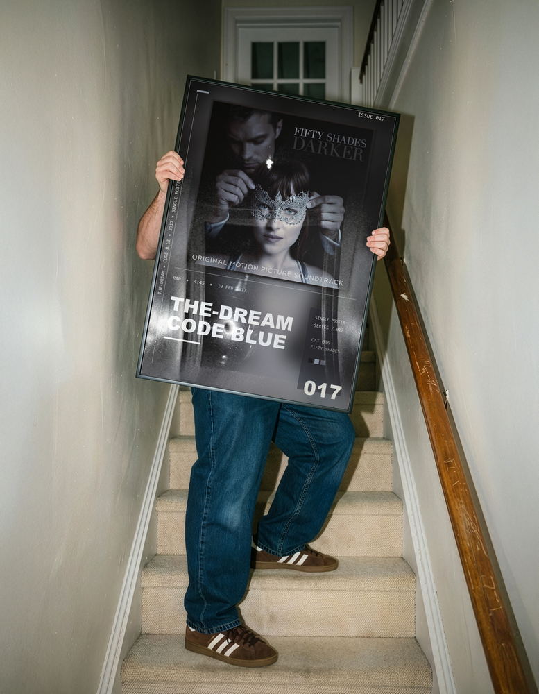 Music poster: The-Dream - Code Blue