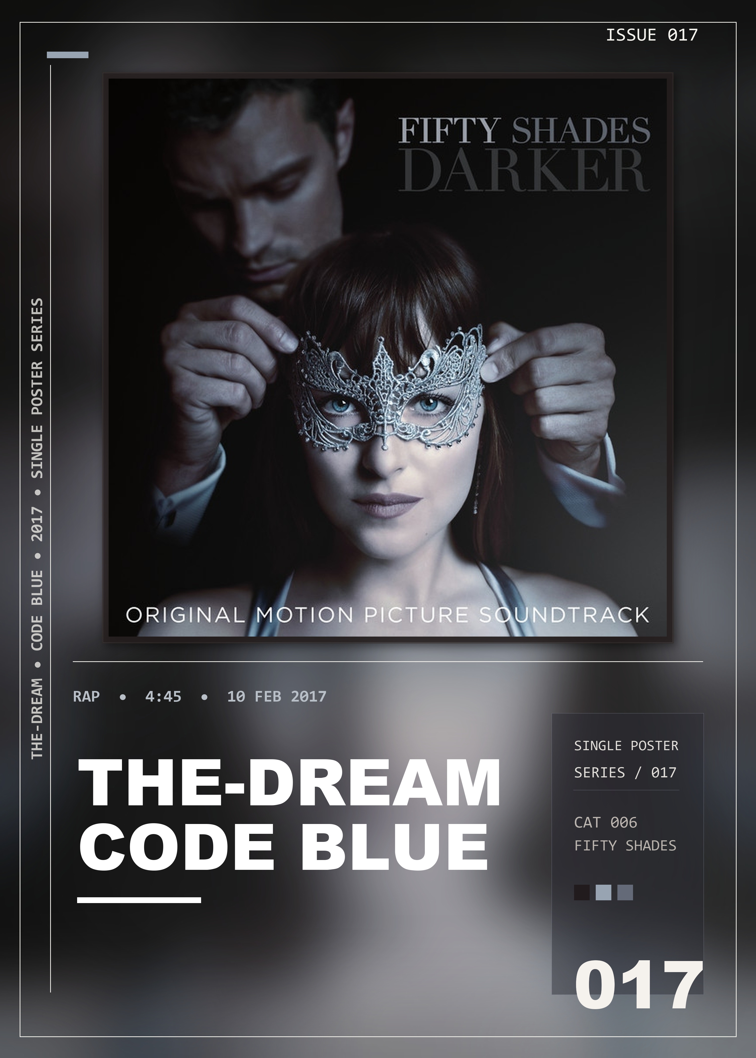 Music poster: The-Dream - Code Blue
