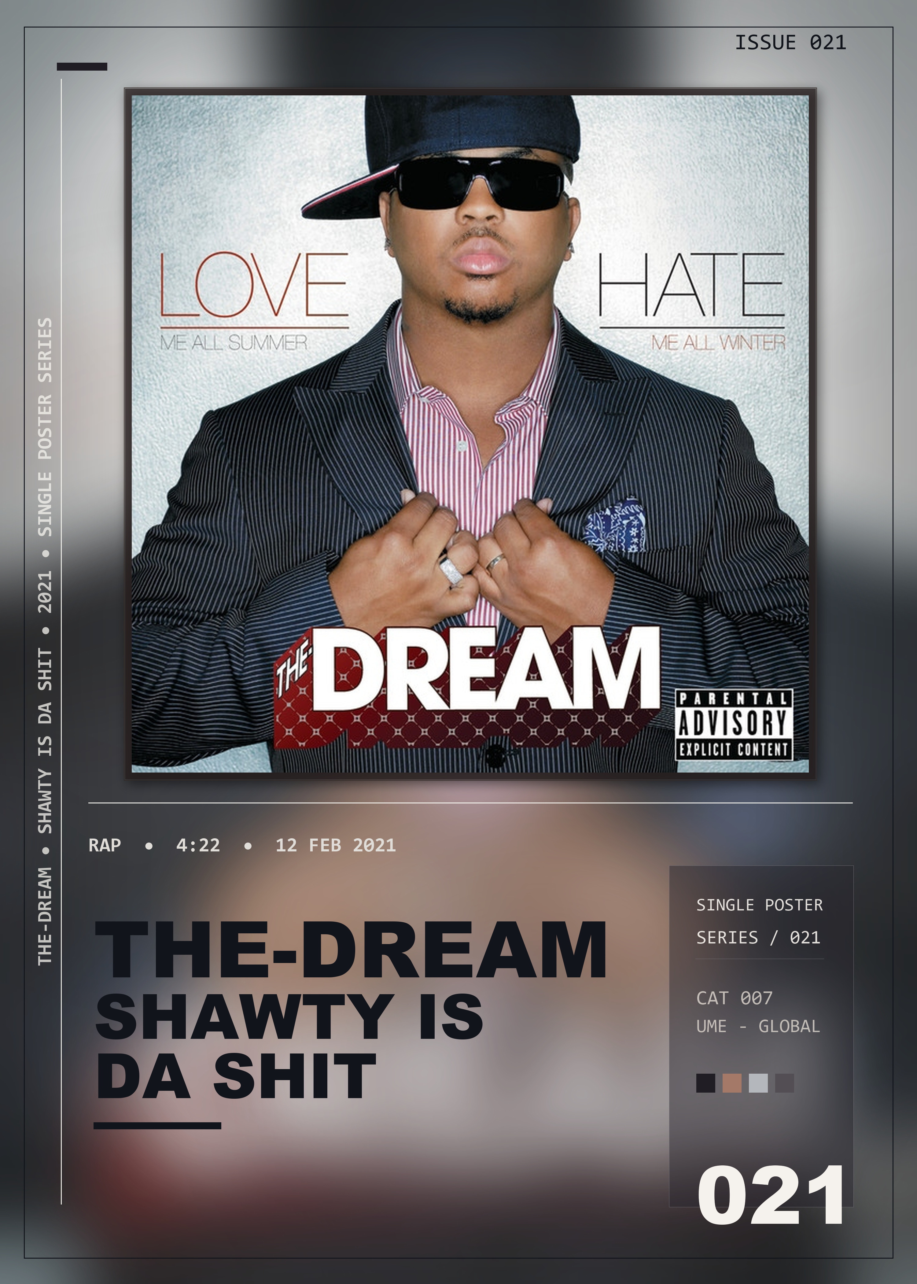 Music poster: The-Dream - Shawty Is Da Shit