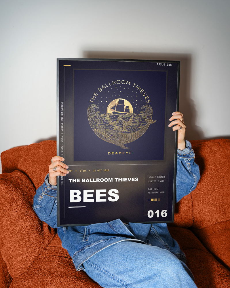 Music poster: The Ballroom Thieves - Bees