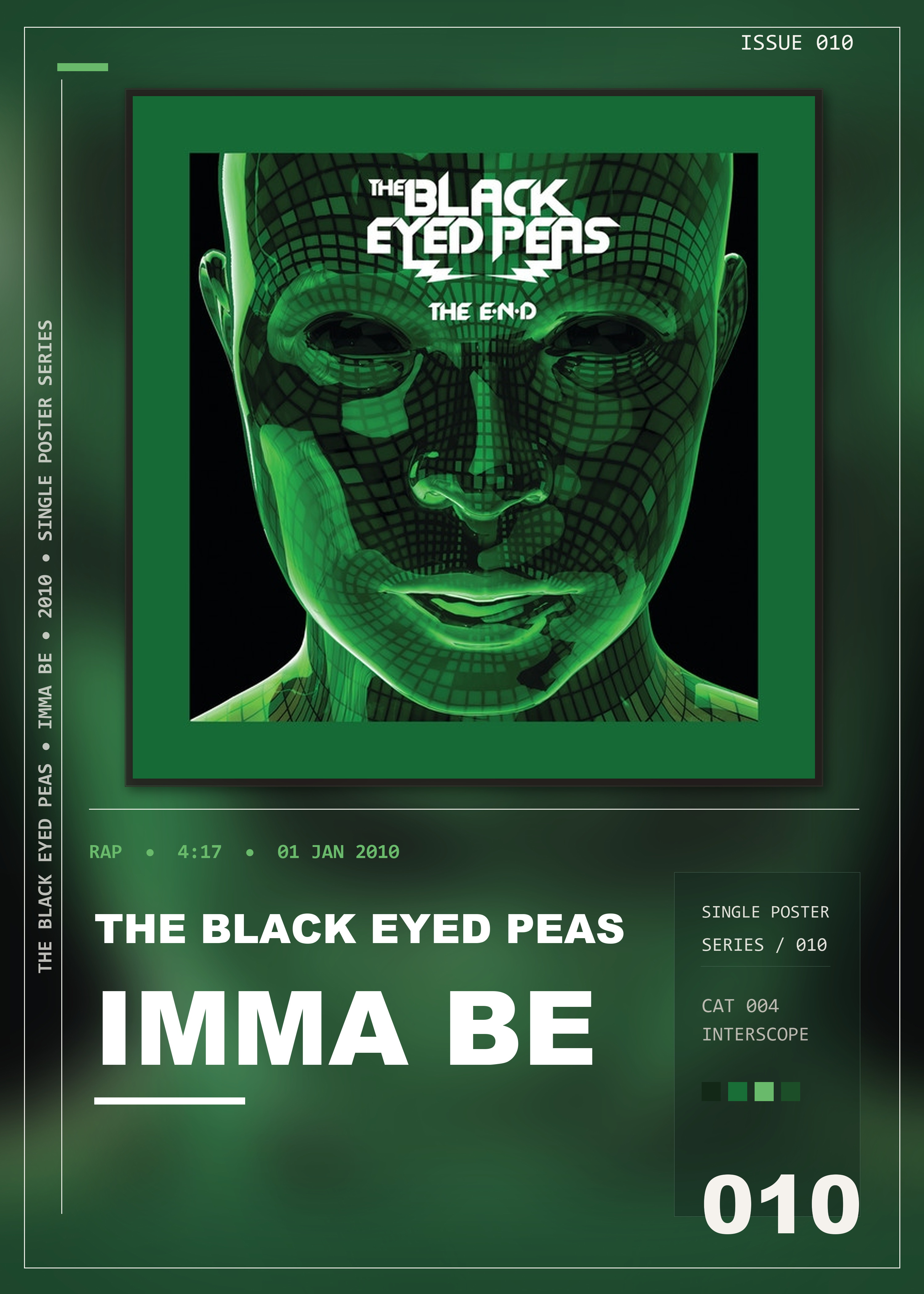 Music poster: The Black Eyed Peas - Imma Be