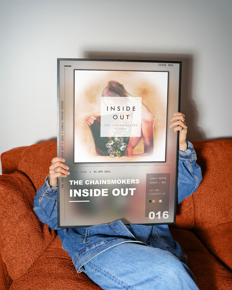 Music poster: The Chainsmokers - Inside Out