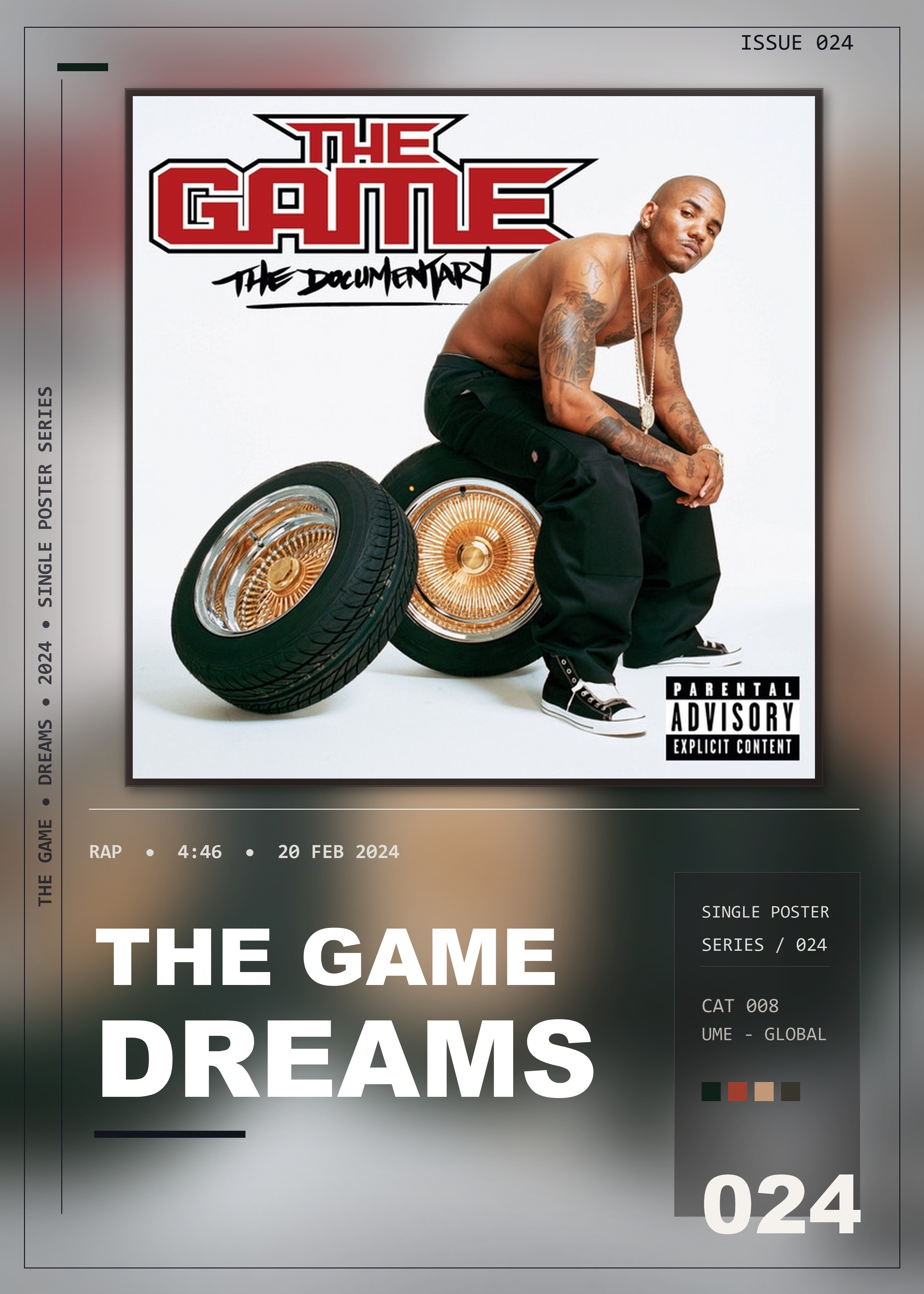 Music poster: The Game - Dreams
